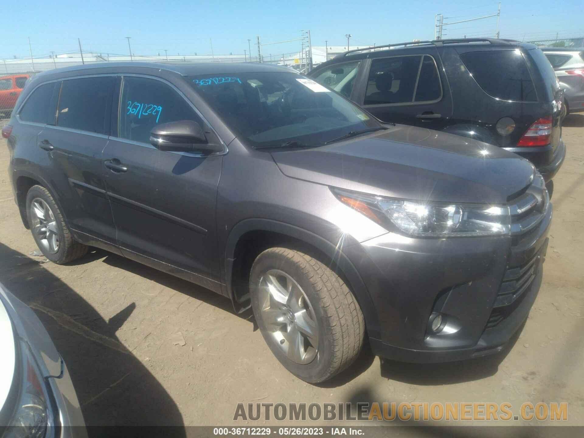 5TDDZRFH0JS896811 TOYOTA HIGHLANDER 2018