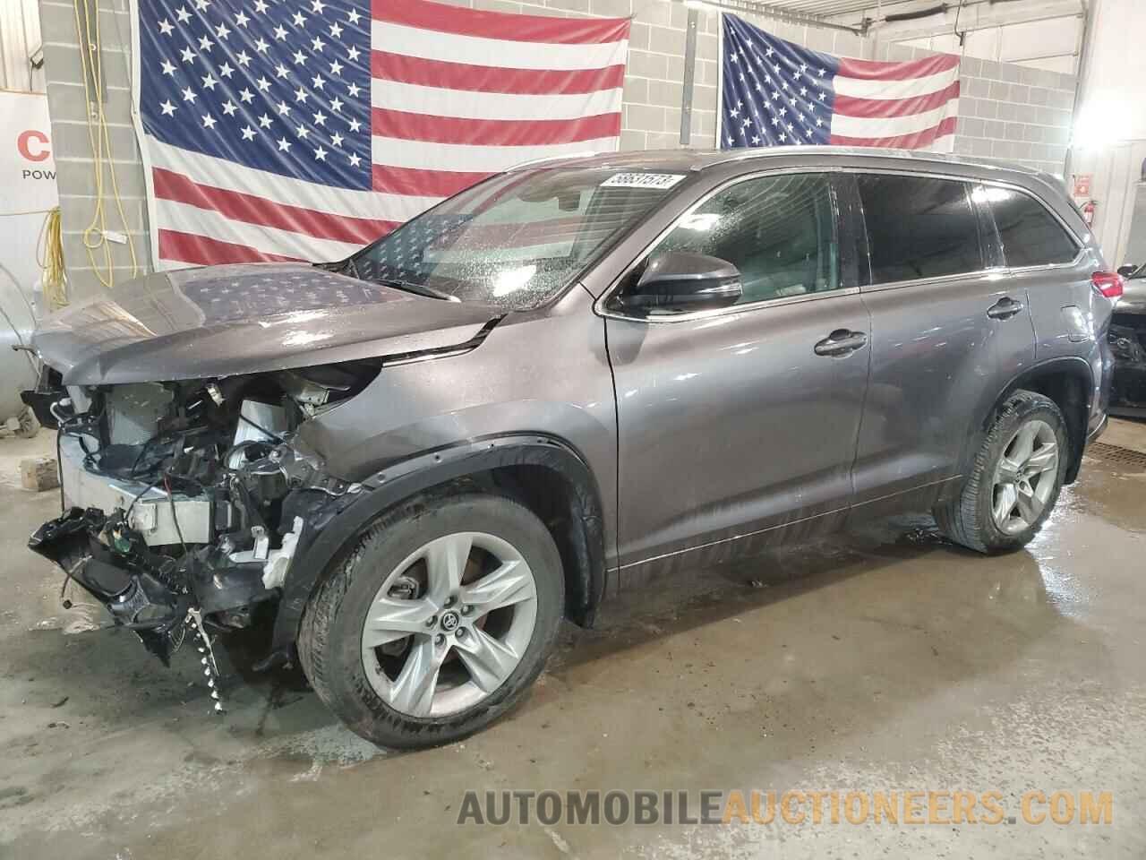 5TDDZRFH0JS902042 TOYOTA HIGHLANDER 2018