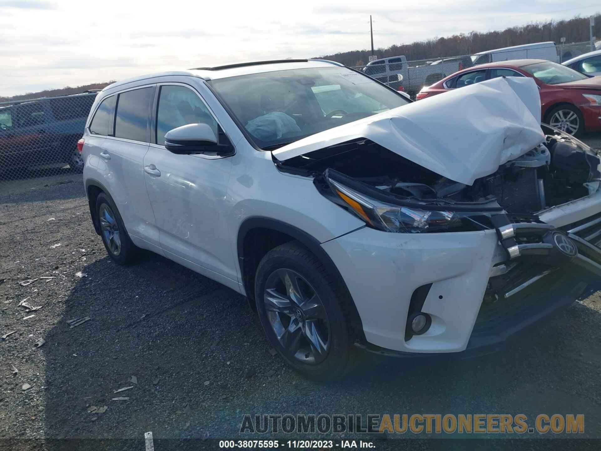 5TDDZRFH0JS908942 TOYOTA HIGHLANDER 2018