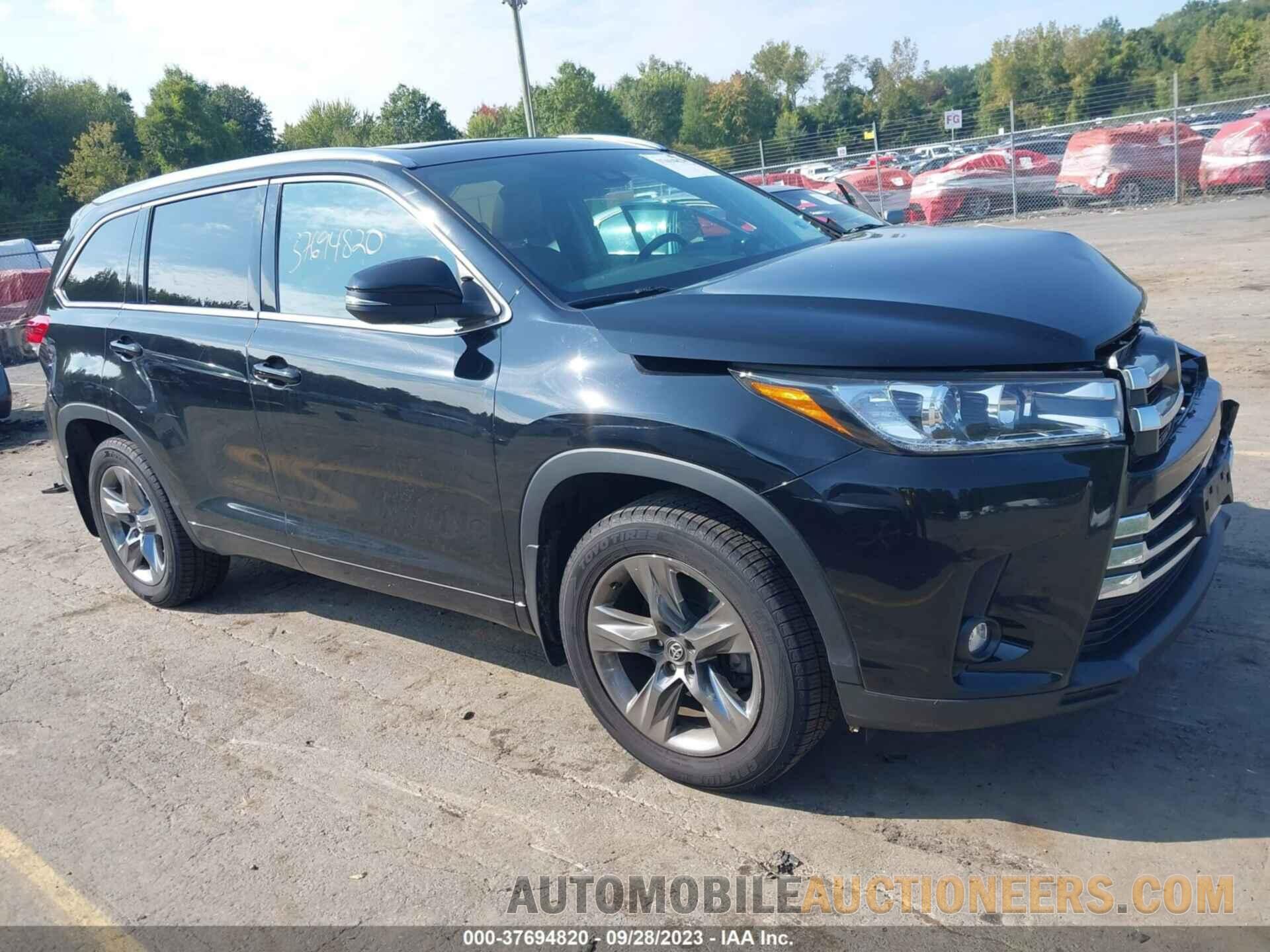 5TDDZRFH0KS728135 TOYOTA HIGHLANDER 2019