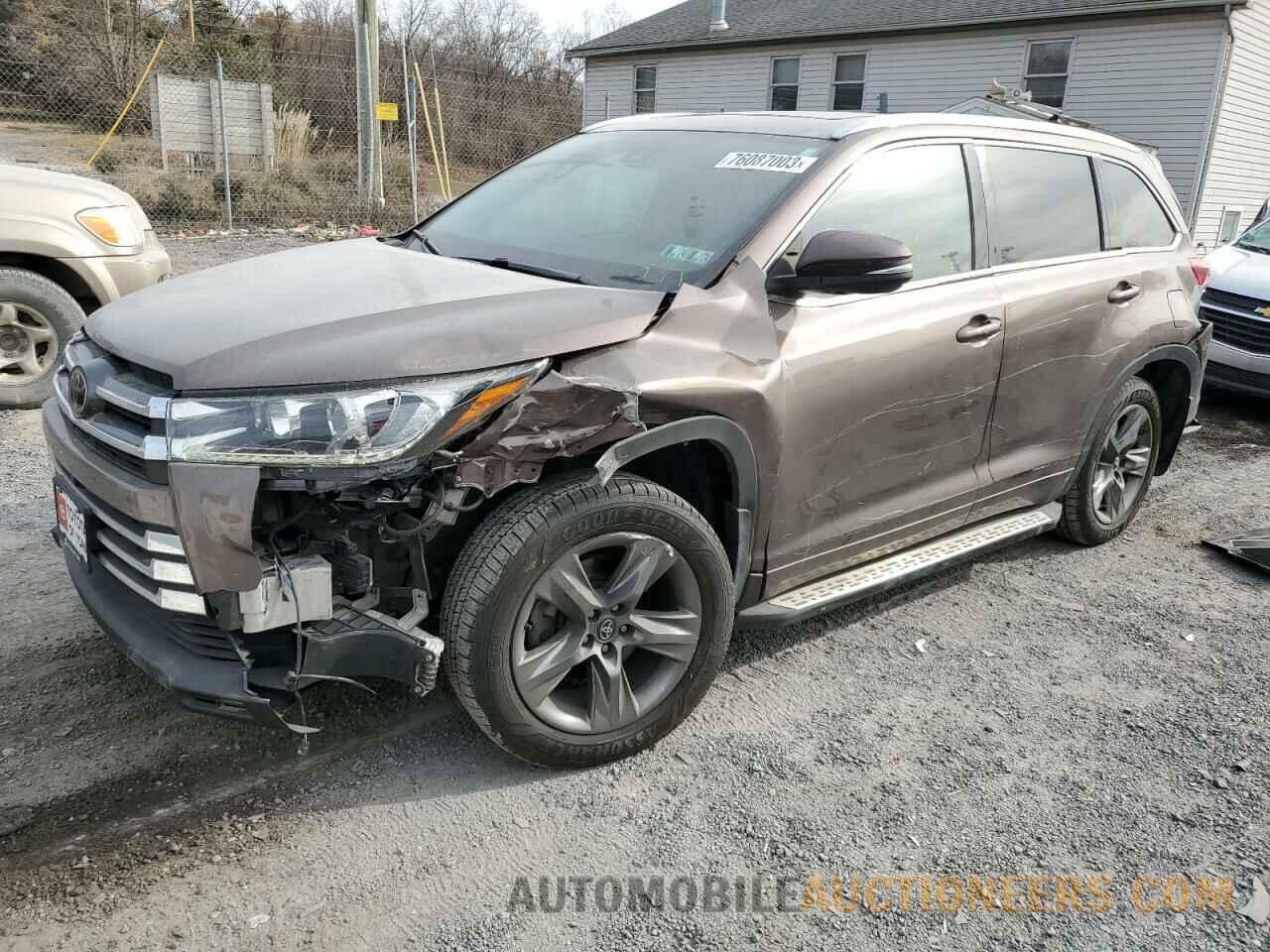 5TDDZRFH0KS923376 TOYOTA HIGHLANDER 2019