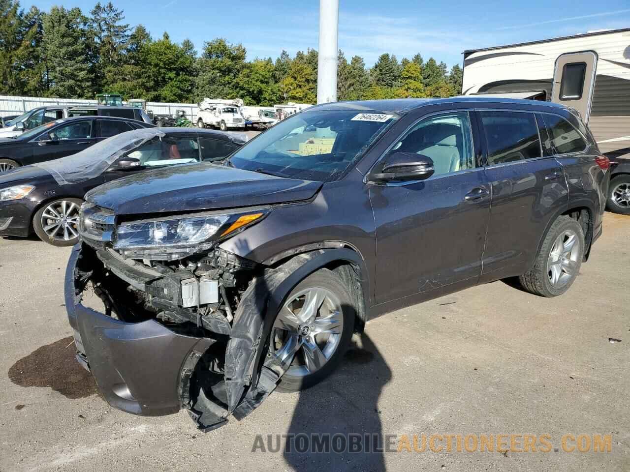 5TDDZRFH0KS923622 TOYOTA HIGHLANDER 2019