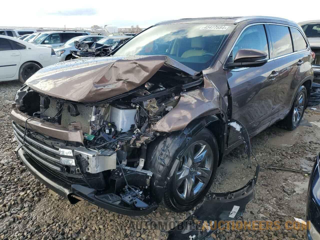 5TDDZRFH0KS942493 TOYOTA HIGHLANDER 2019