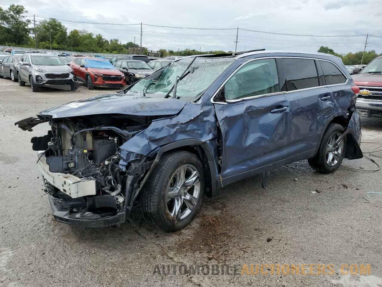 5TDDZRFH0KS969807 TOYOTA HIGHLANDER 2019