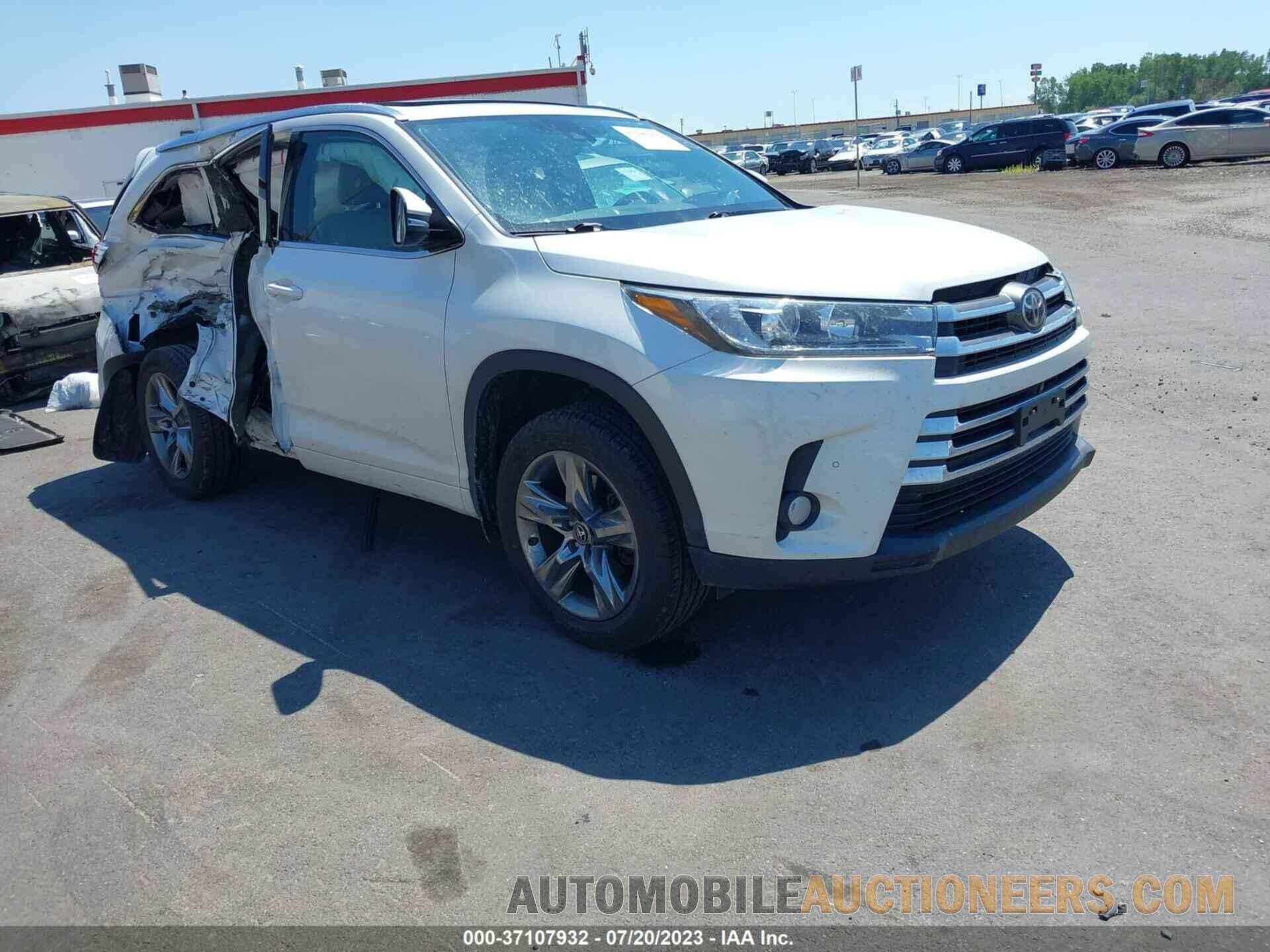 5TDDZRFH1HS359679 TOYOTA HIGHLANDER 2017