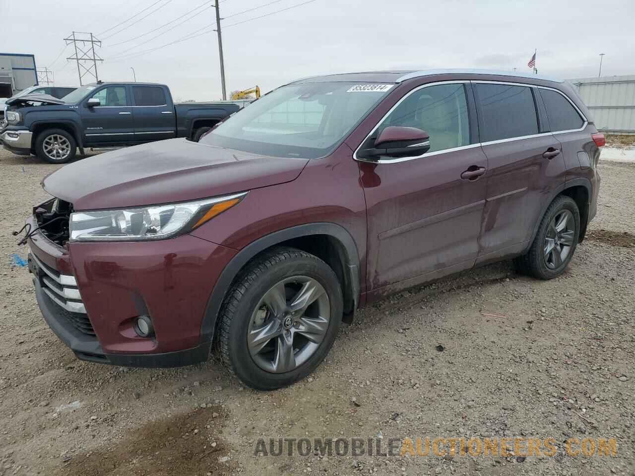 5TDDZRFH1HS363991 TOYOTA HIGHLANDER 2017