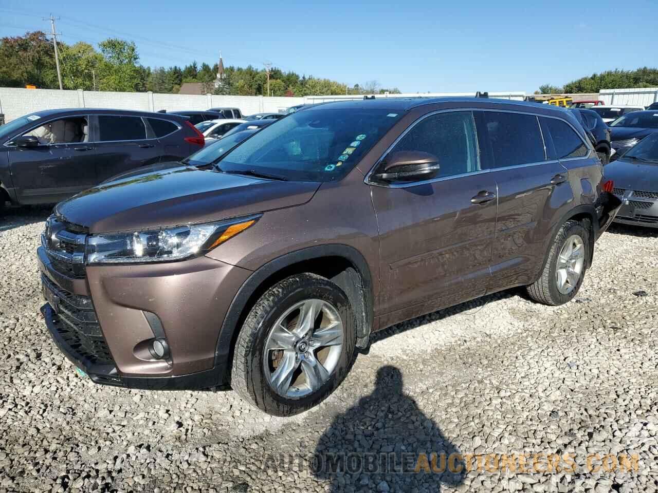 5TDDZRFH1HS368284 TOYOTA HIGHLANDER 2017