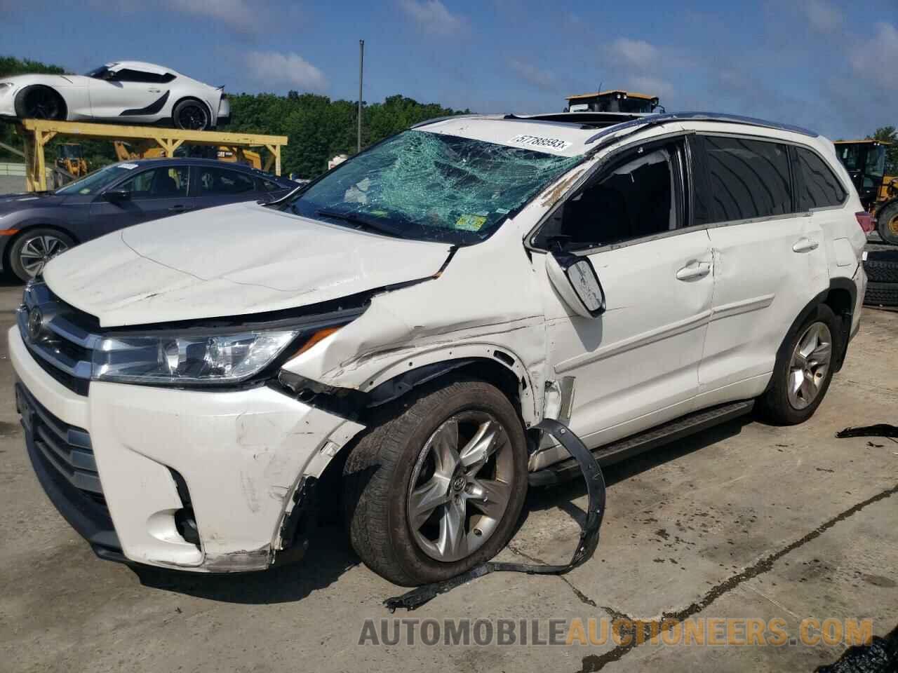 5TDDZRFH1HS371556 TOYOTA HIGHLANDER 2017