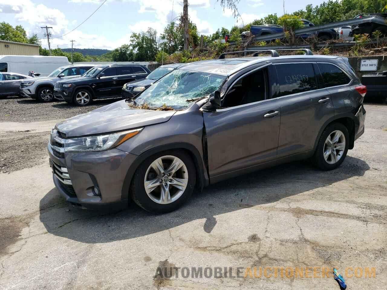 5TDDZRFH1HS388163 TOYOTA HIGHLANDER 2017