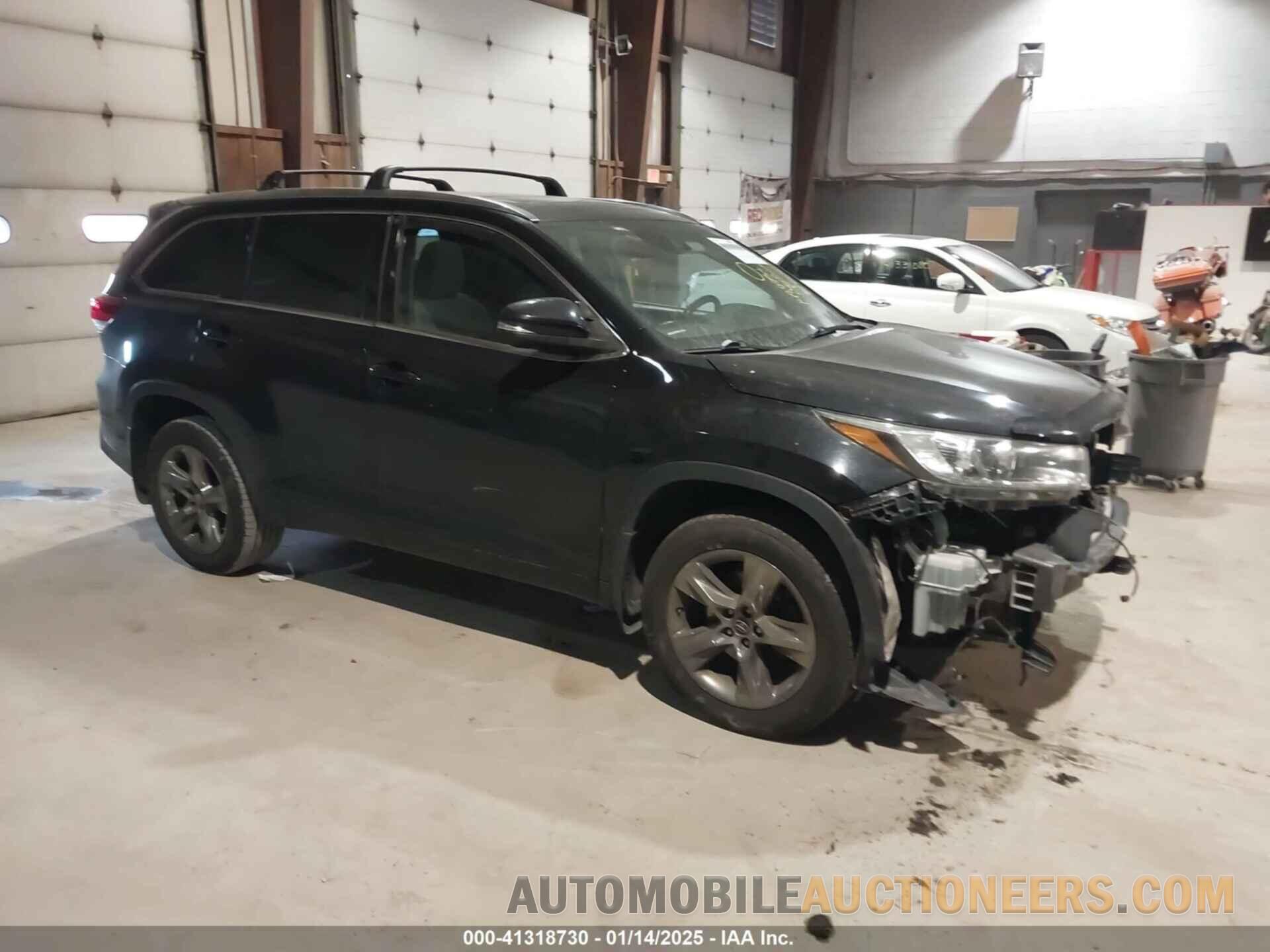 5TDDZRFH1HS395677 TOYOTA HIGHLANDER 2017