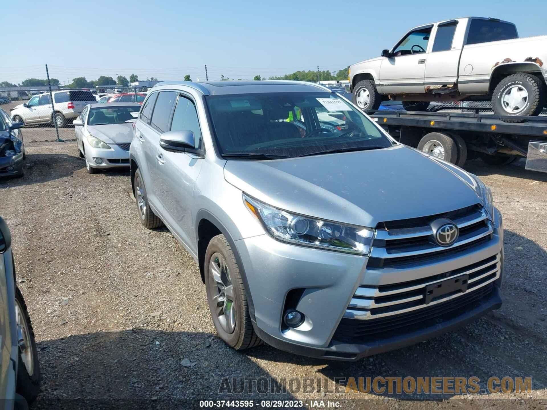 5TDDZRFH1HS396523 TOYOTA HIGHLANDER 2017