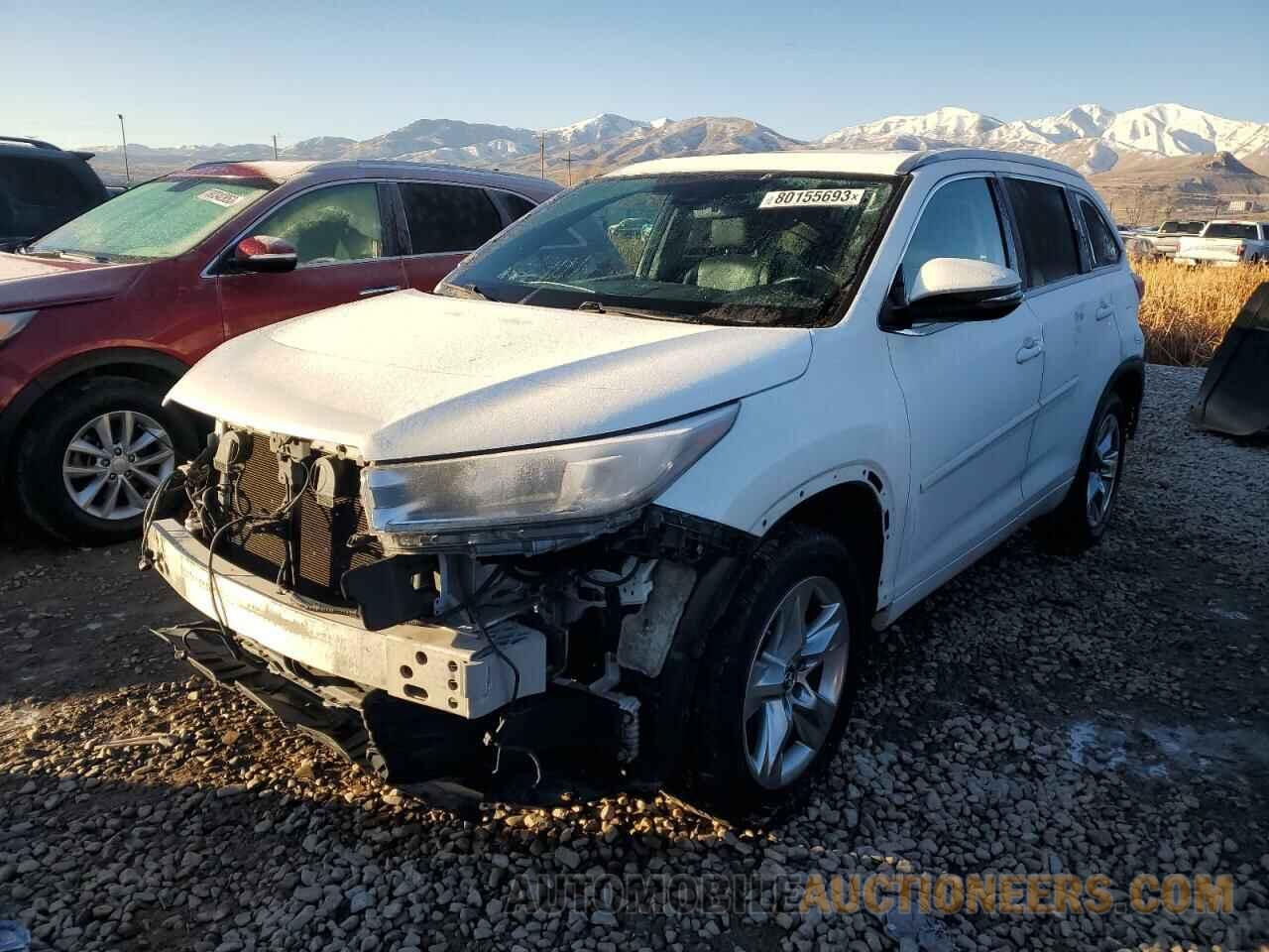 5TDDZRFH1HS399633 TOYOTA HIGHLANDER 2017