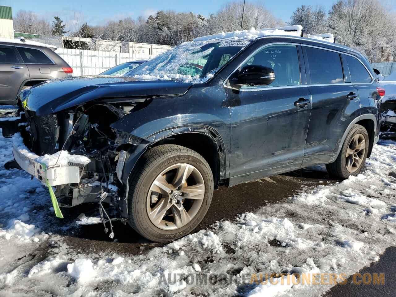 5TDDZRFH1HS410825 TOYOTA HIGHLANDER 2017