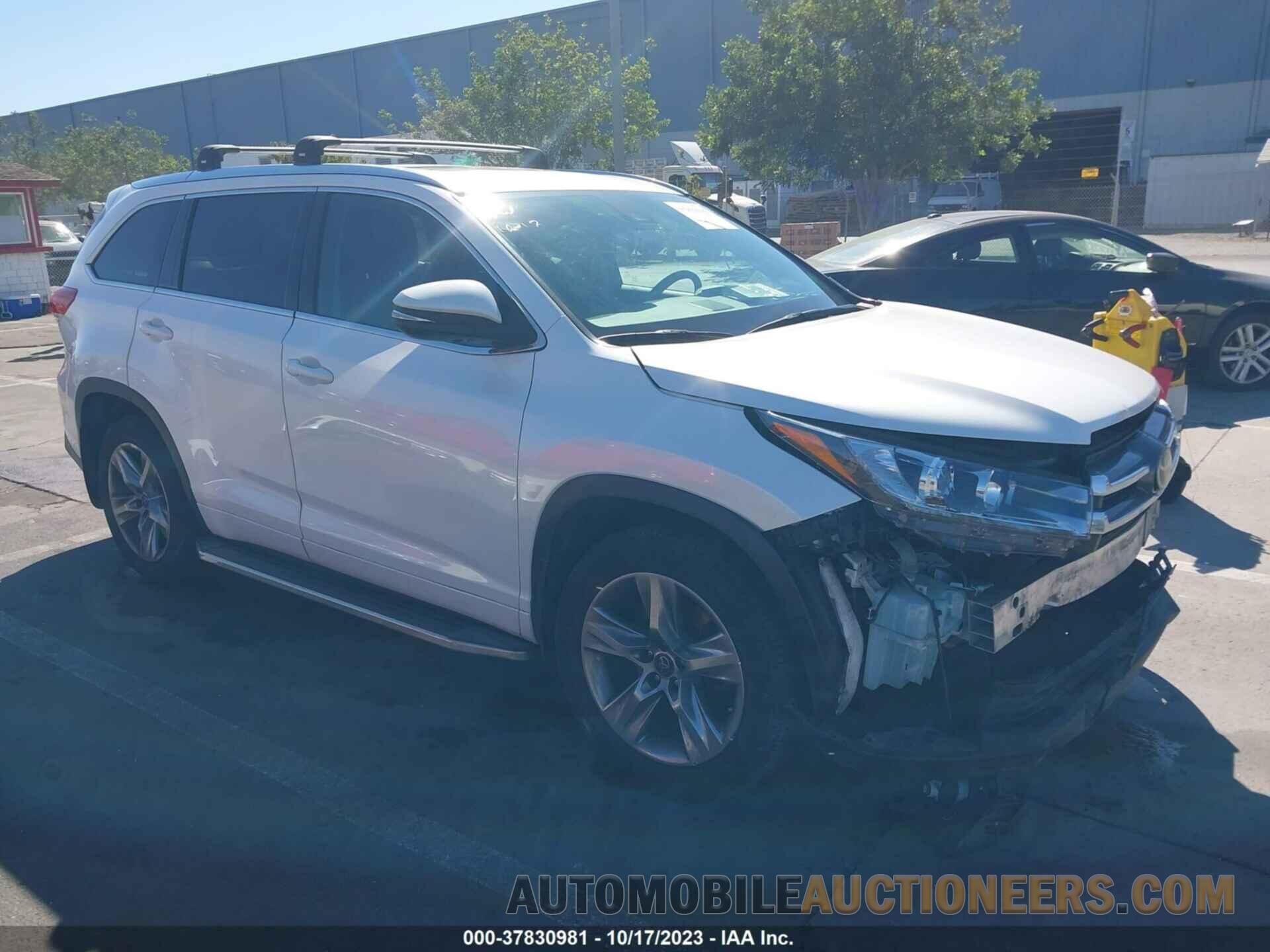 5TDDZRFH1HS414146 TOYOTA HIGHLANDER 2017