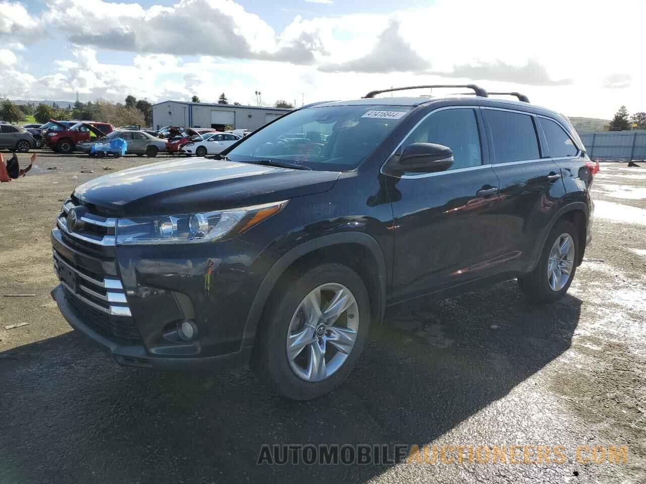 5TDDZRFH1HS419377 TOYOTA HIGHLANDER 2017