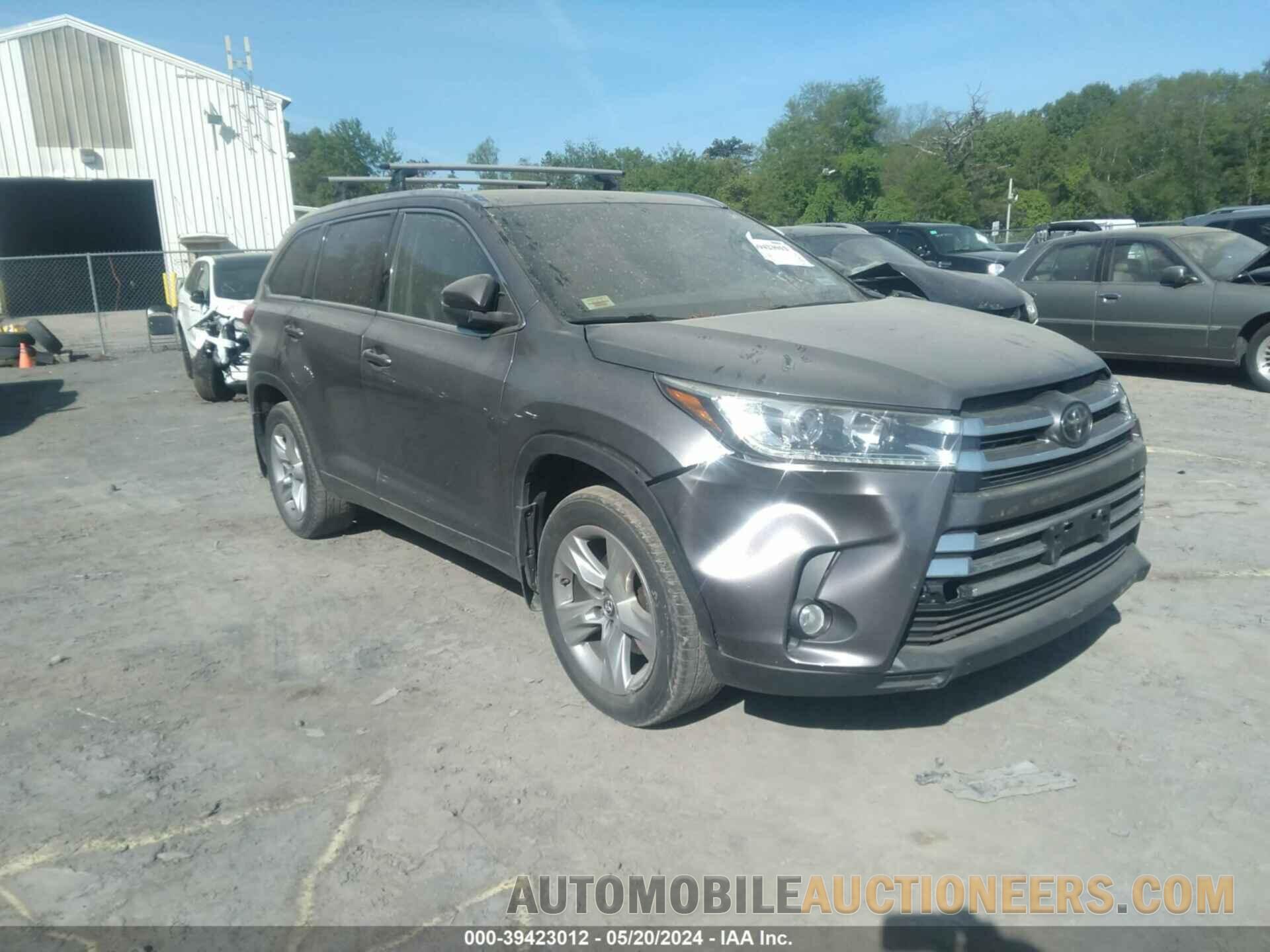 5TDDZRFH1HS421176 TOYOTA HIGHLANDER 2017