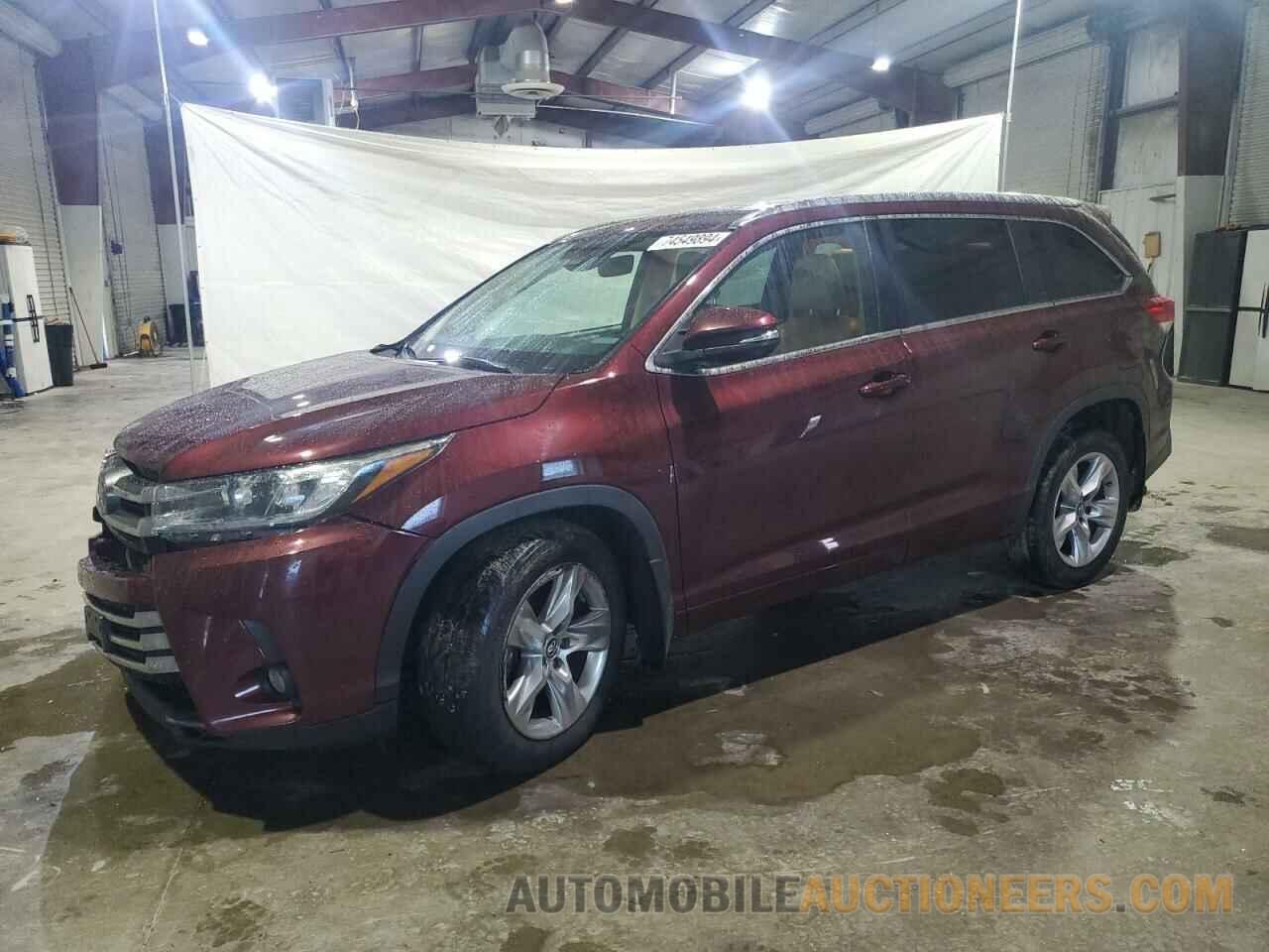 5TDDZRFH1HS426894 TOYOTA HIGHLANDER 2017