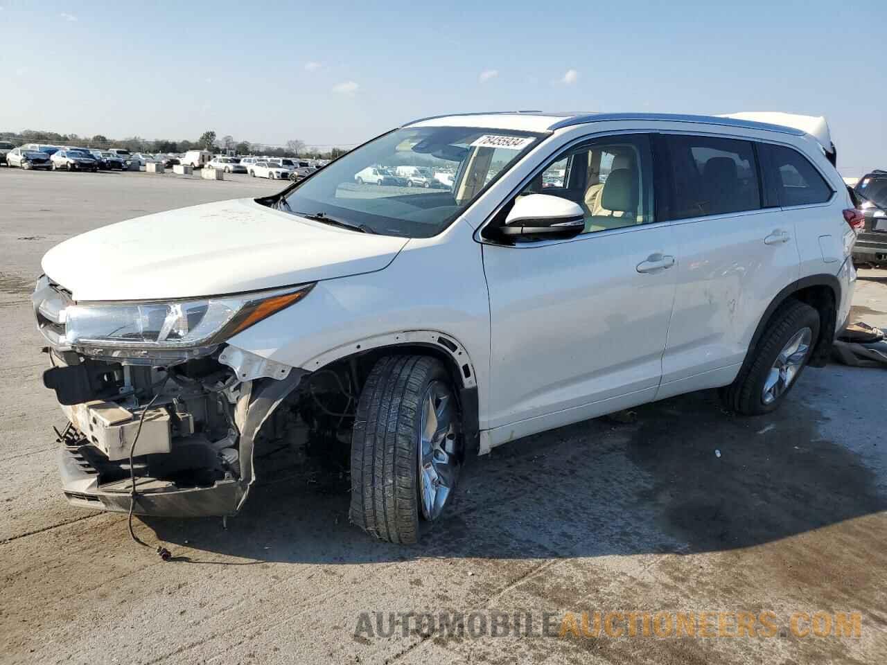 5TDDZRFH1HS446739 TOYOTA HIGHLANDER 2017