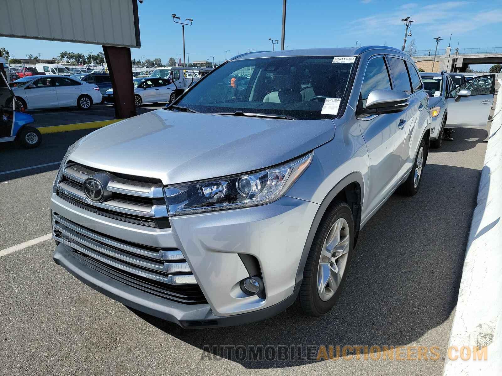 5TDDZRFH1HS449950 Toyota Highlander 2017