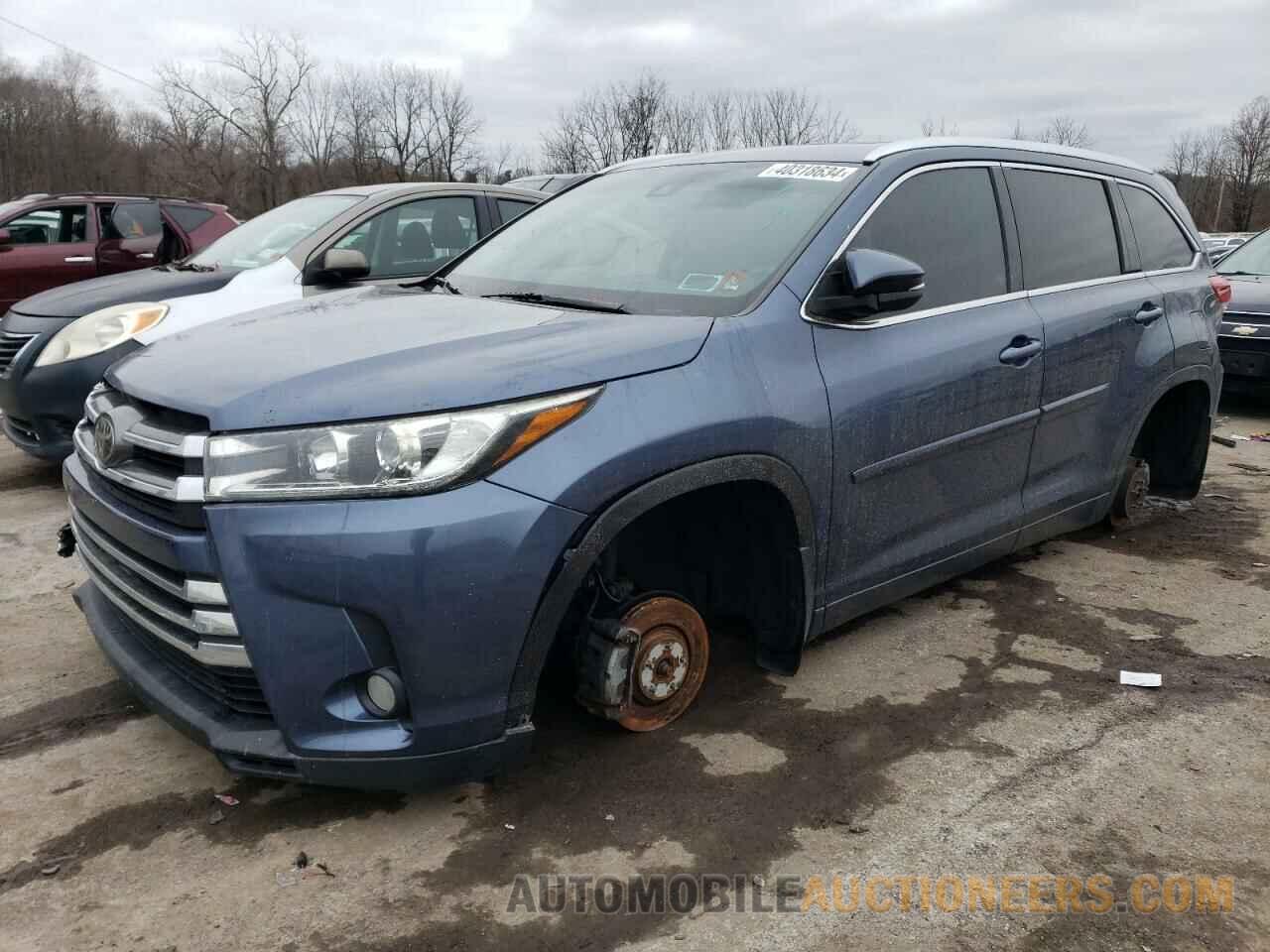 5TDDZRFH1HS457160 TOYOTA HIGHLANDER 2017