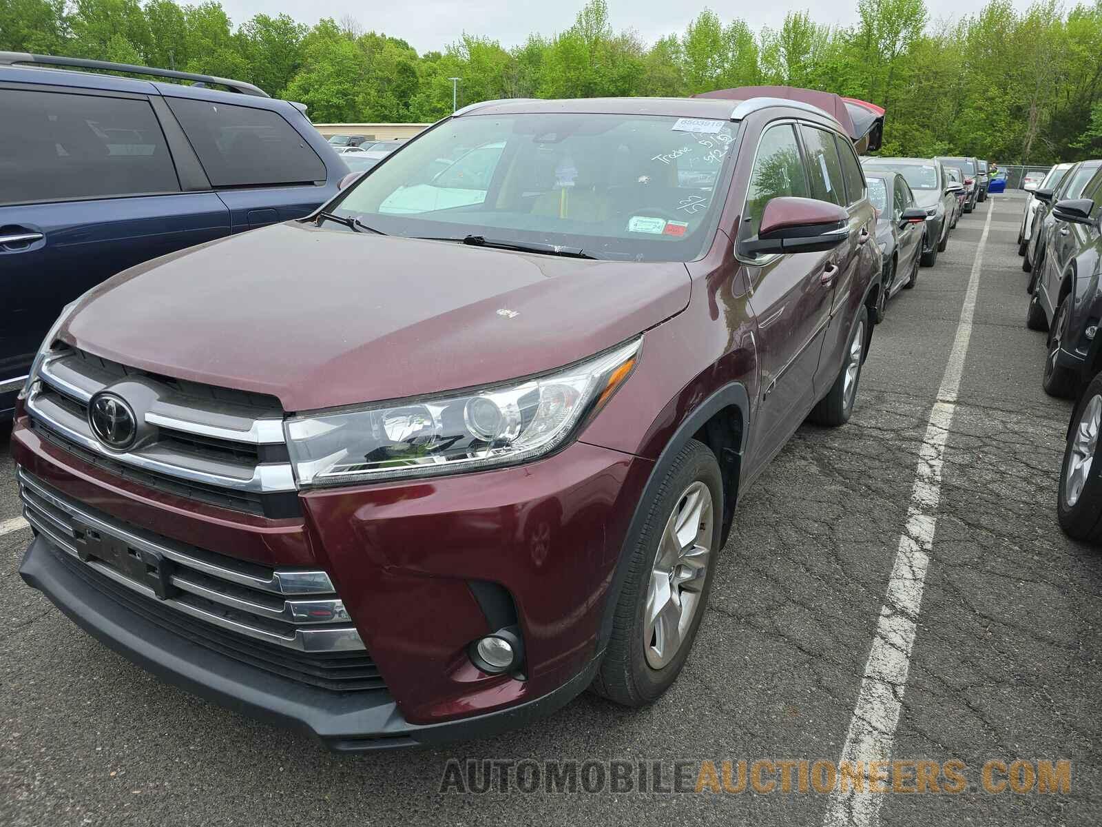 5TDDZRFH1HS479238 Toyota Highlander 2017