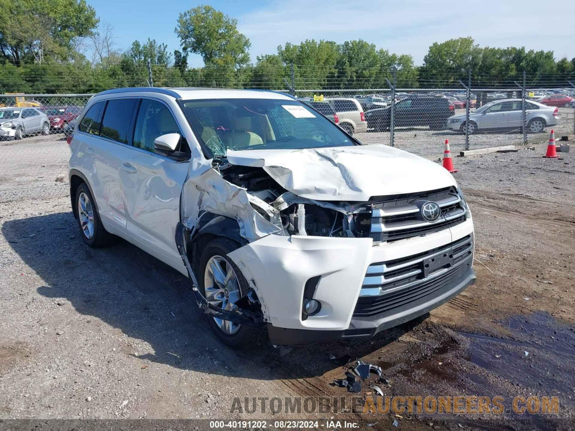 5TDDZRFH1HS484021 TOYOTA HIGHLANDER 2017