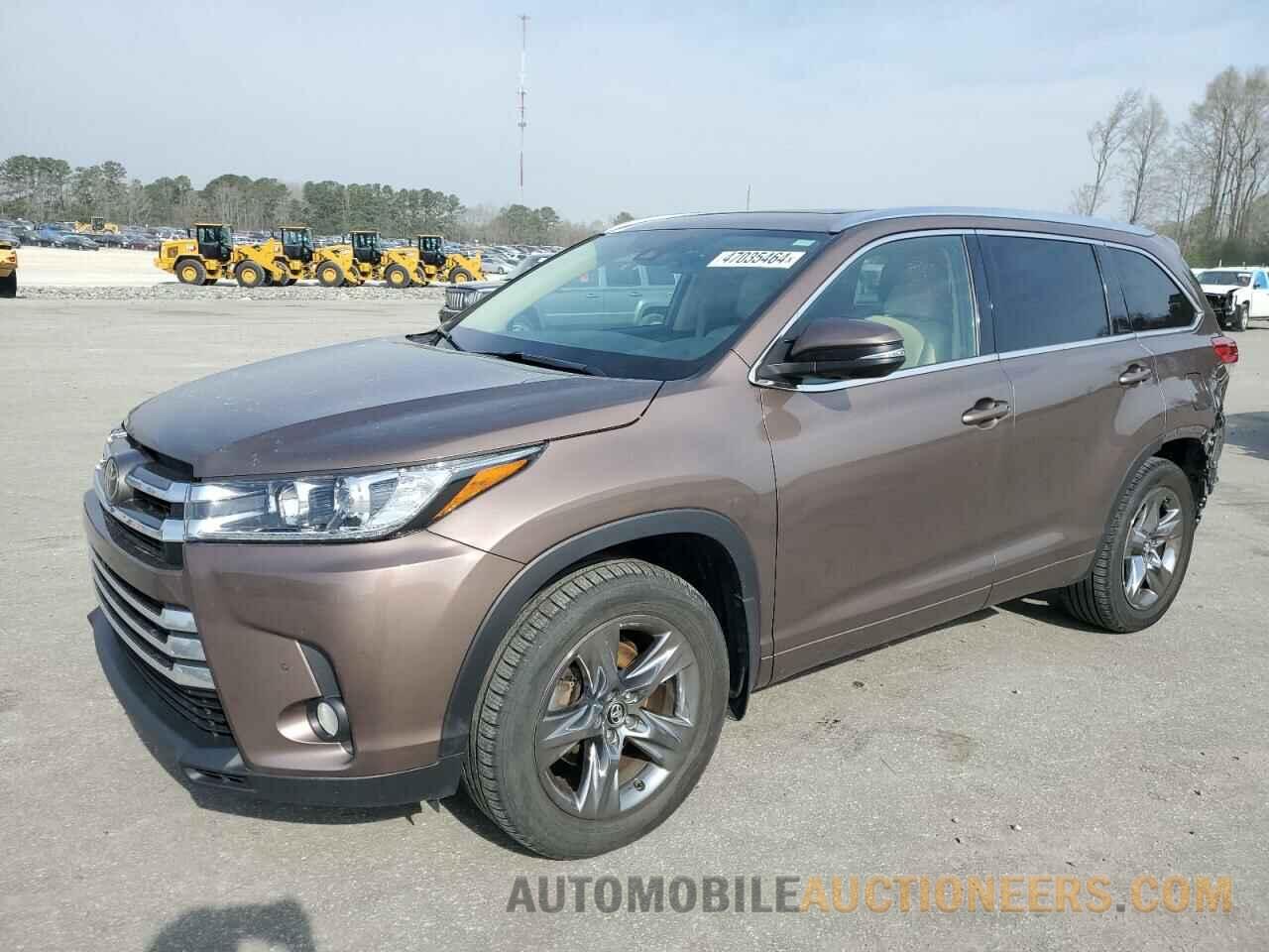 5TDDZRFH1JS487863 TOYOTA HIGHLANDER 2018