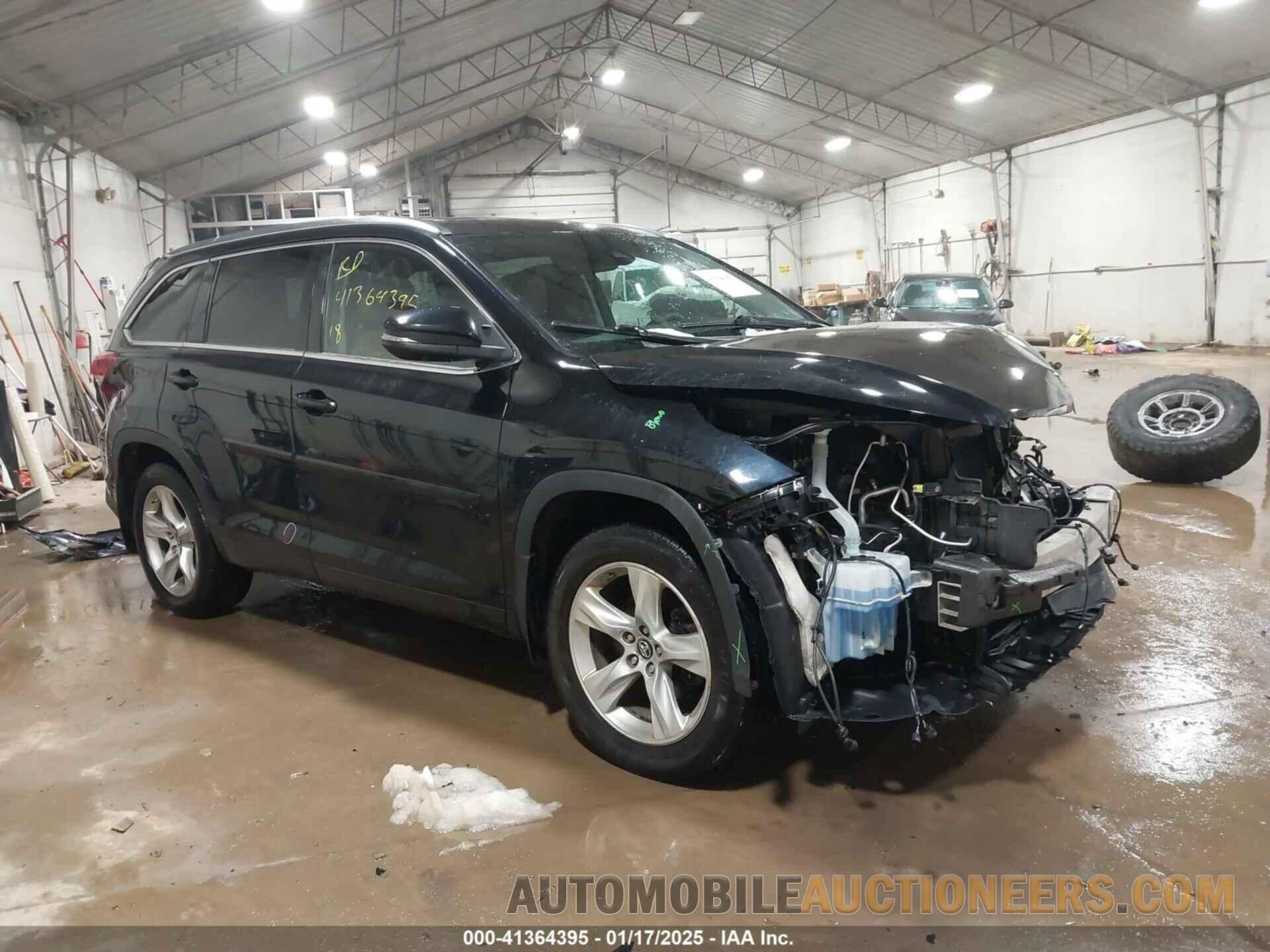 5TDDZRFH1JS490097 TOYOTA HIGHLANDER 2018