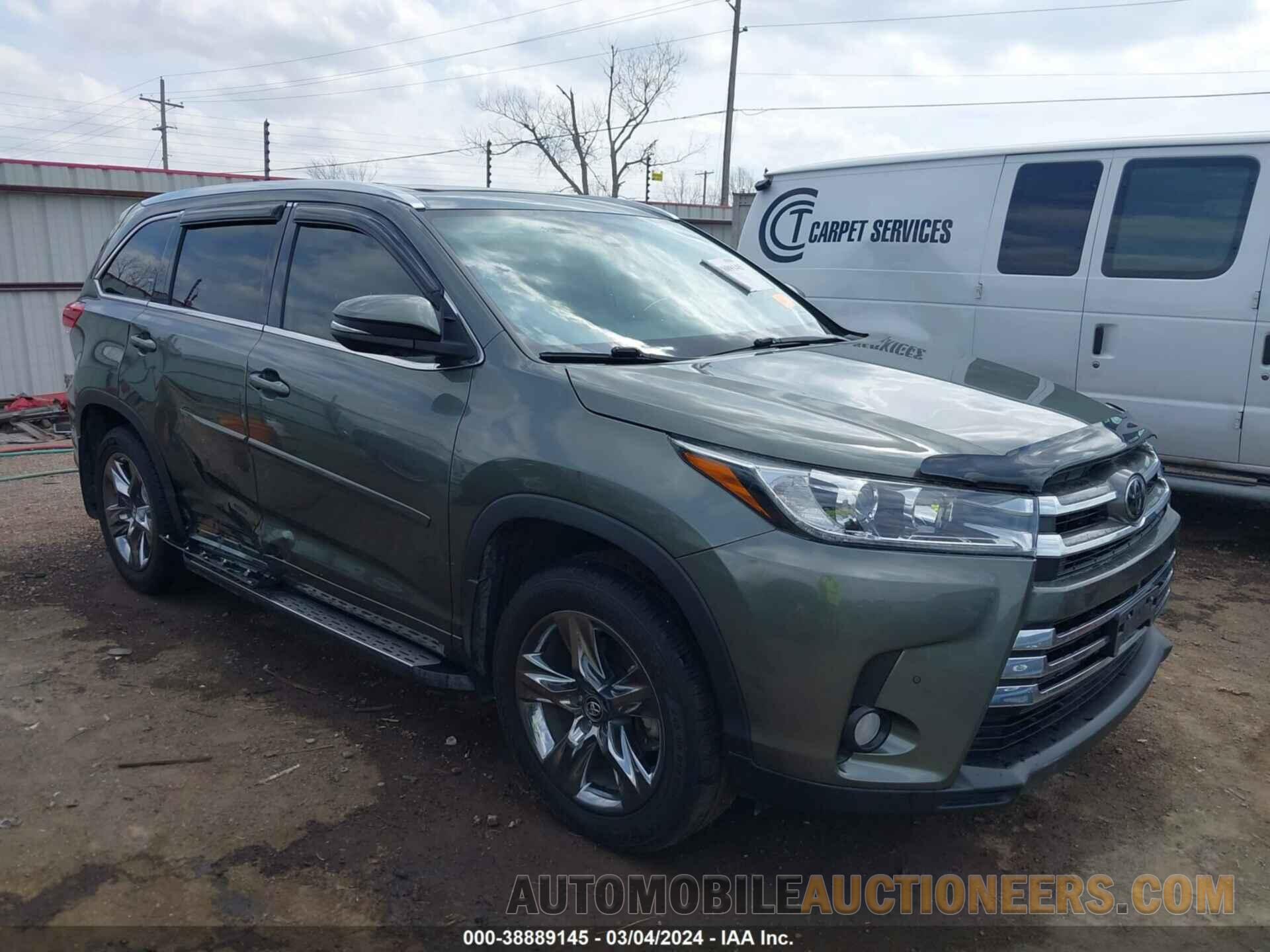 5TDDZRFH1JS804072 TOYOTA HIGHLANDER 2018