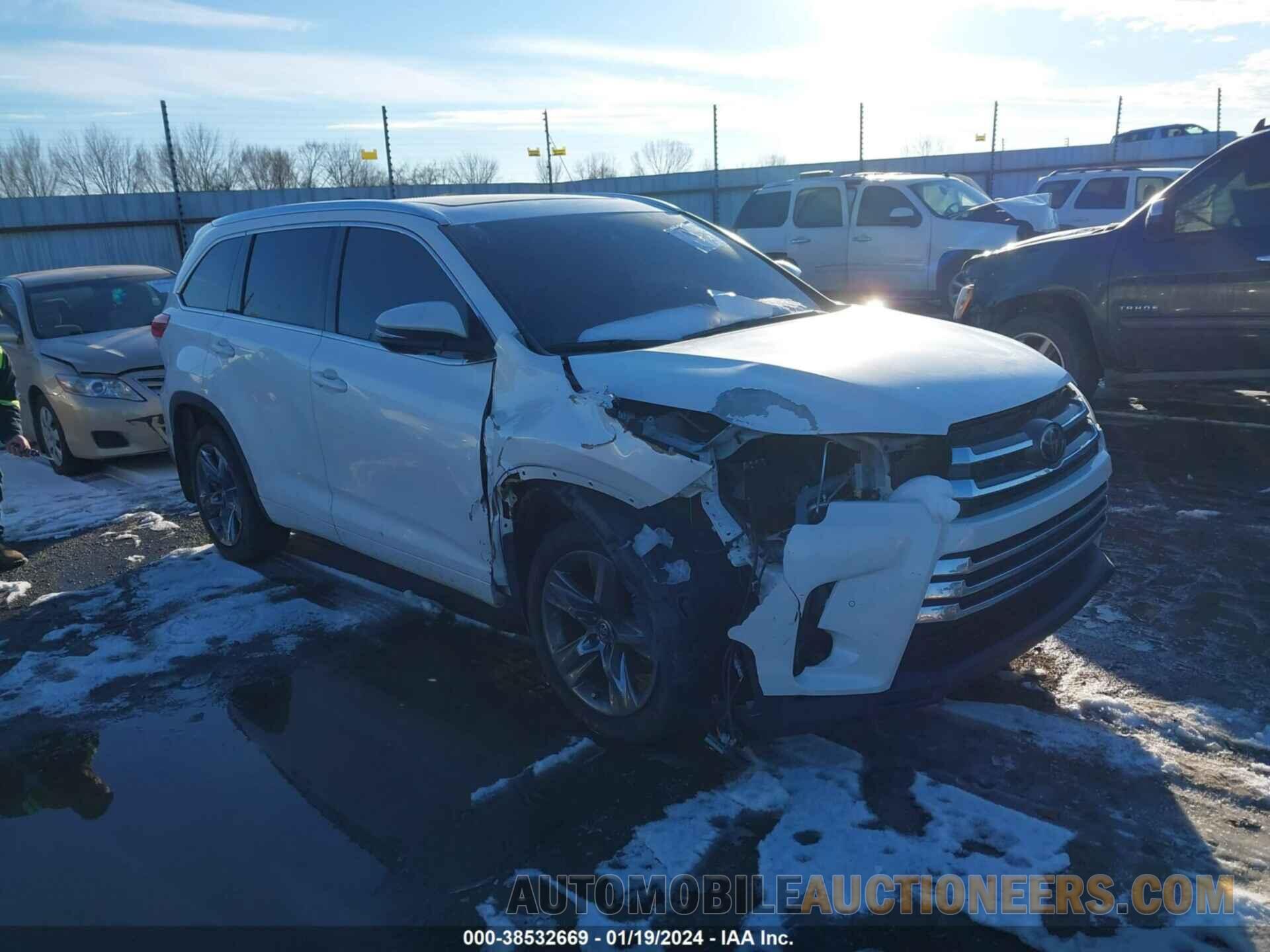 5TDDZRFH1JS843678 TOYOTA HIGHLANDER 2018