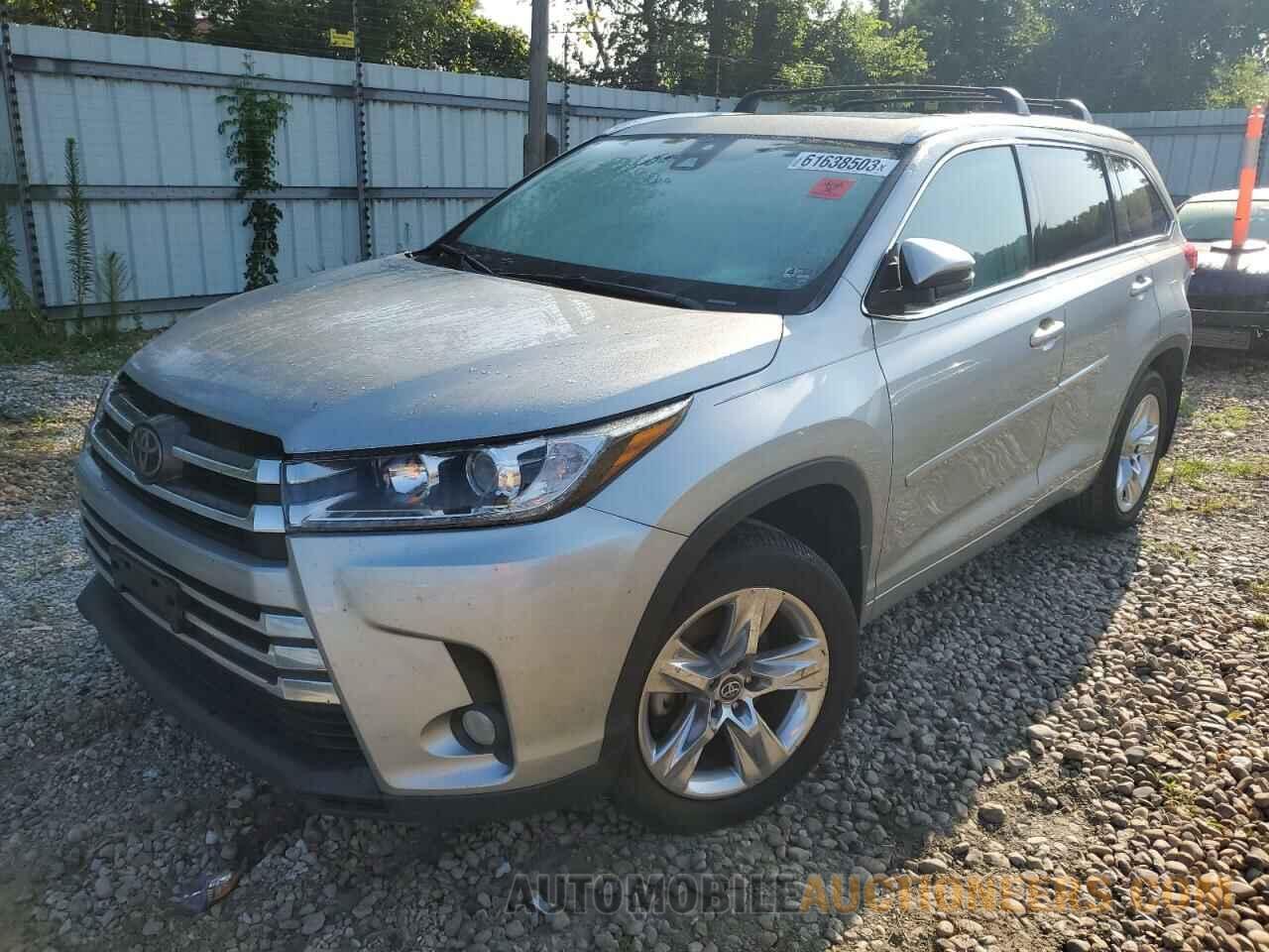 5TDDZRFH1JS843888 TOYOTA HIGHLANDER 2018