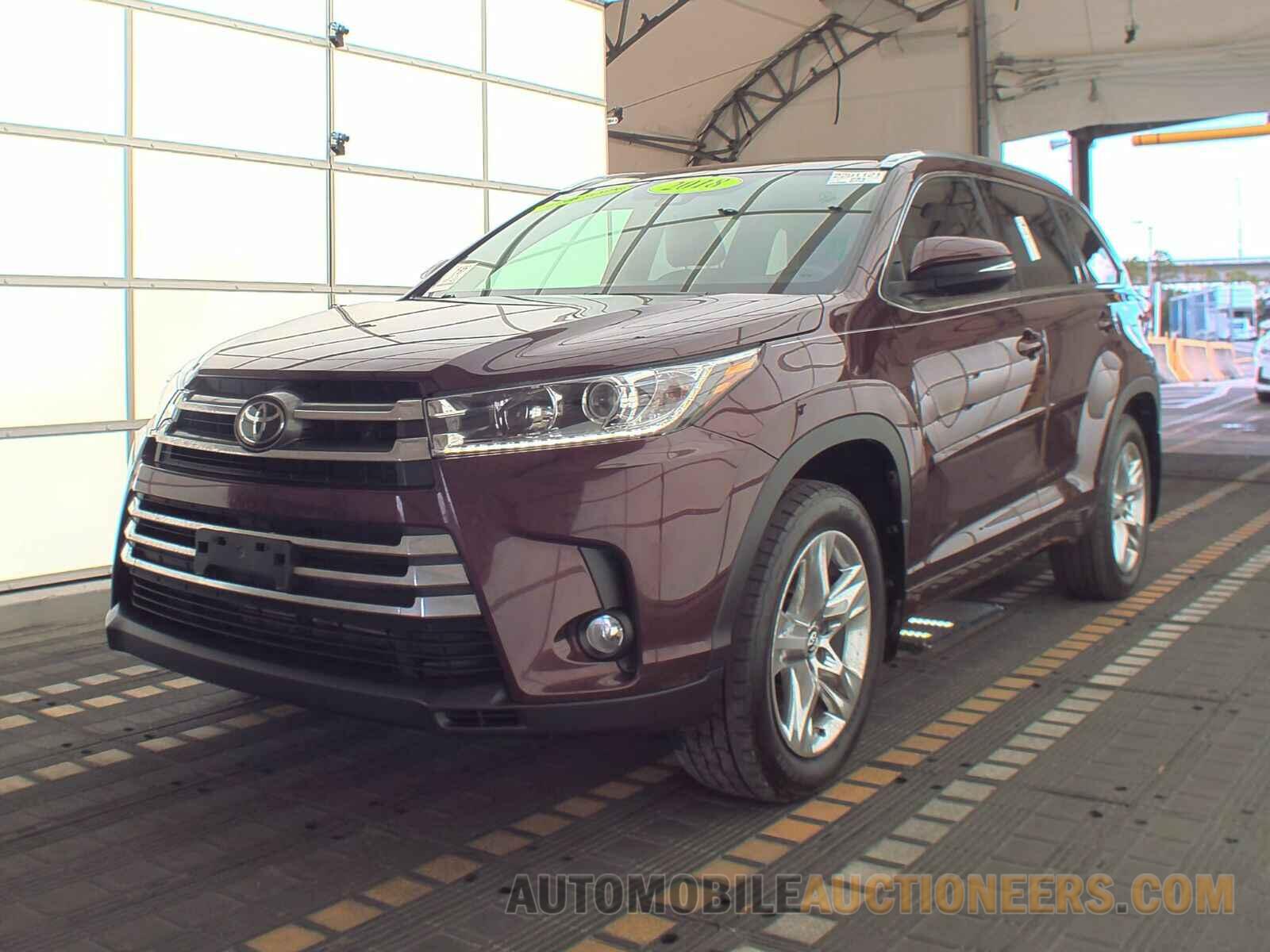 5TDDZRFH1JS849870 Toyota Highlander 2018