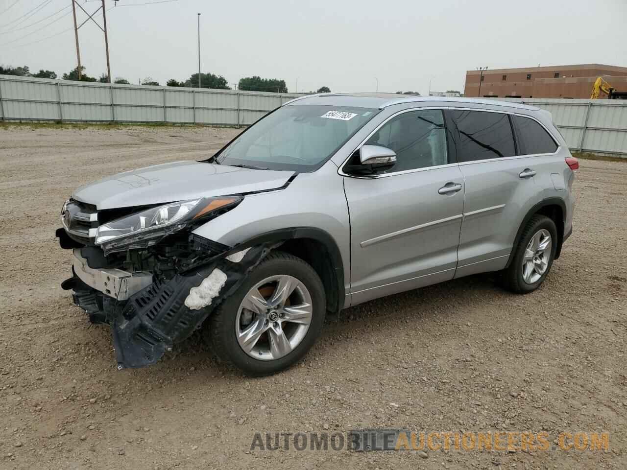 5TDDZRFH1KS703308 TOYOTA HIGHLANDER 2019