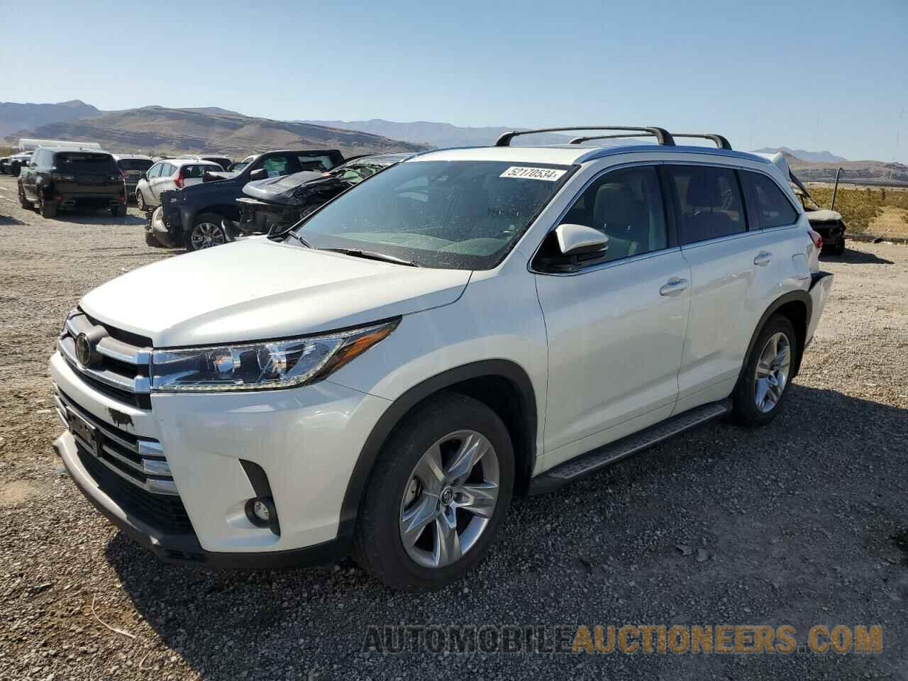 5TDDZRFH1KS927114 TOYOTA HIGHLANDER 2019