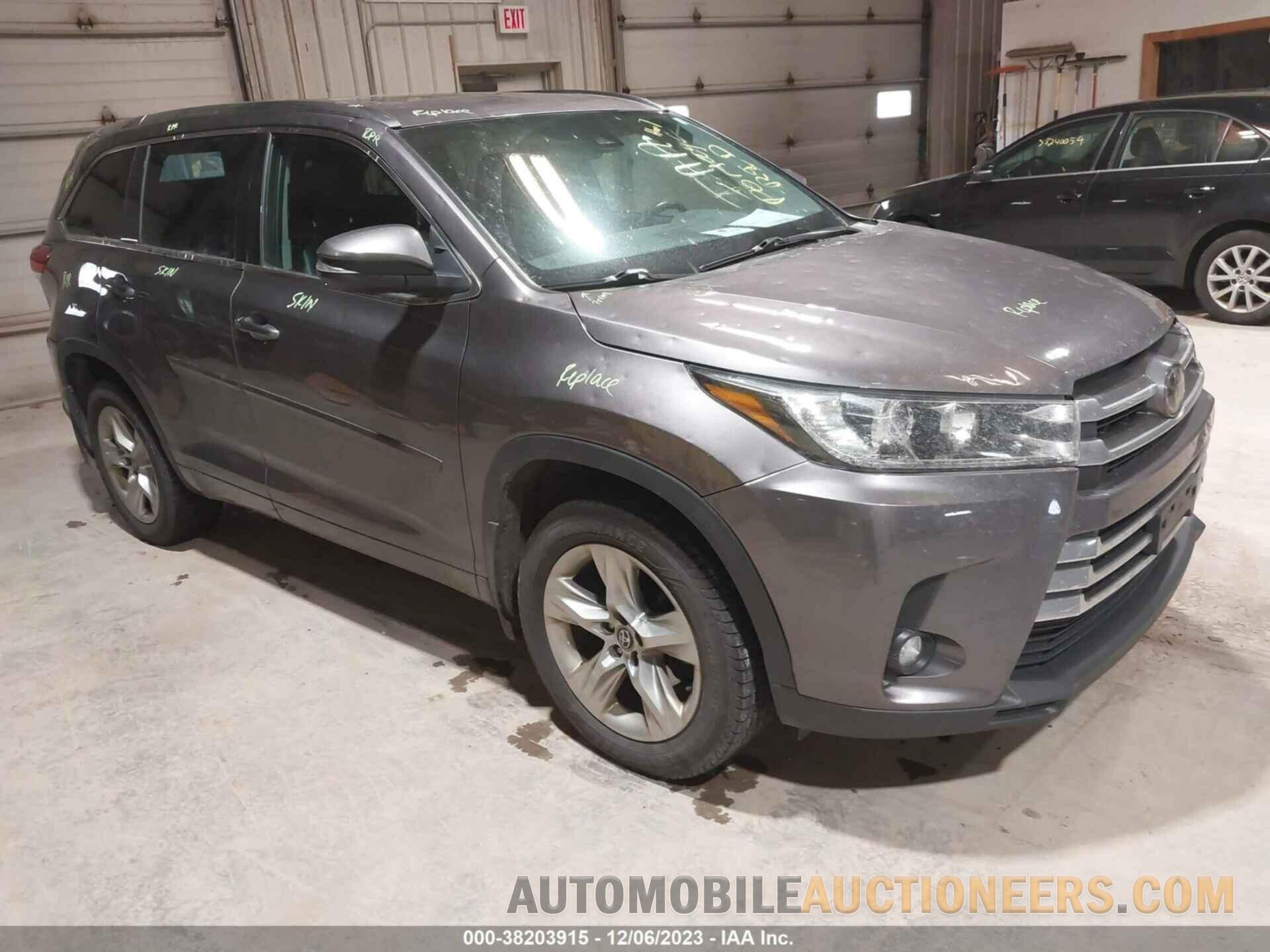 5TDDZRFH1KS953874 TOYOTA HIGHLANDER 2019