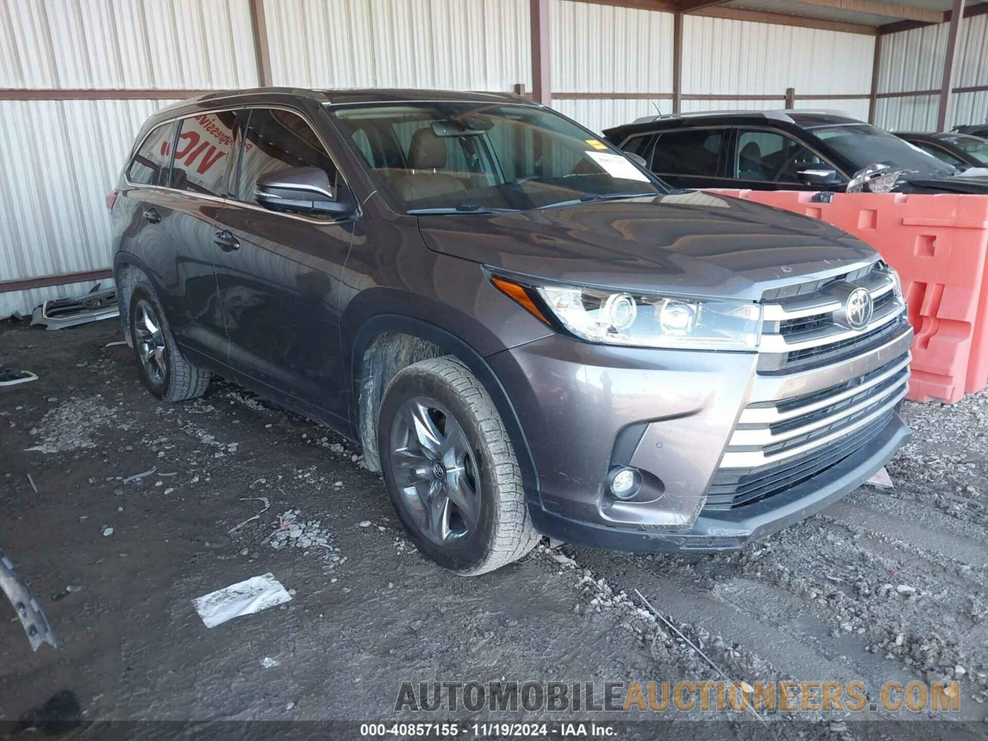 5TDDZRFH1KS965121 TOYOTA HIGHLANDER 2019