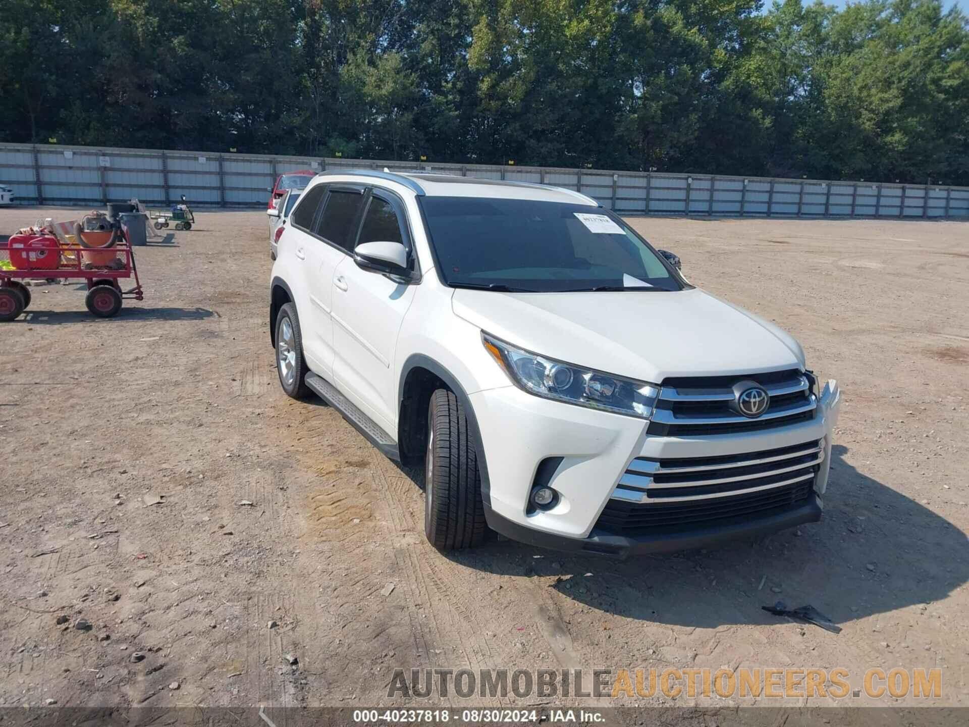 5TDDZRFH1KS986969 TOYOTA HIGHLANDER 2019