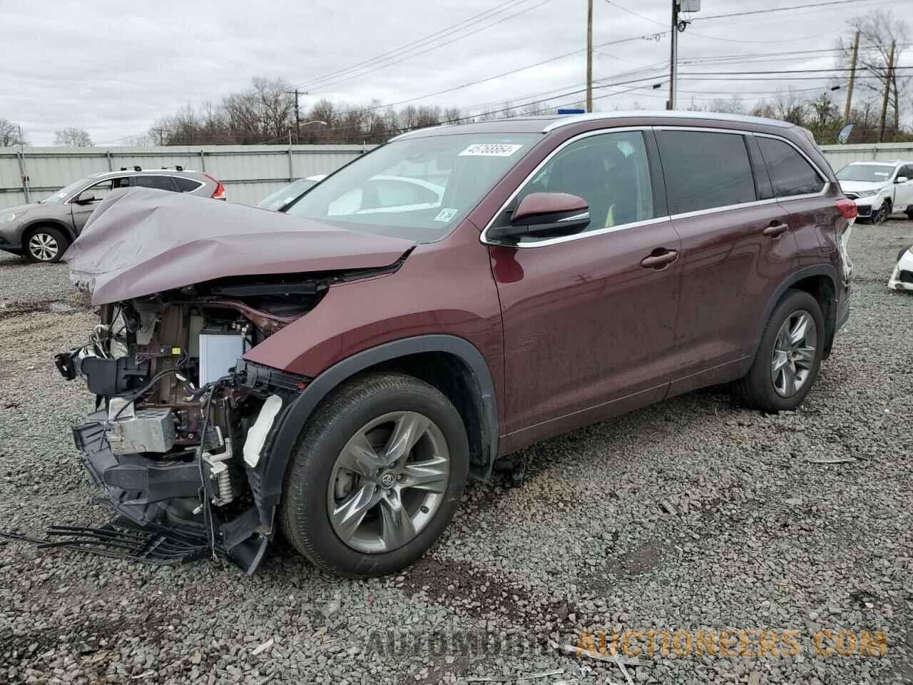 5TDDZRFH1KS988723 TOYOTA HIGHLANDER 2019