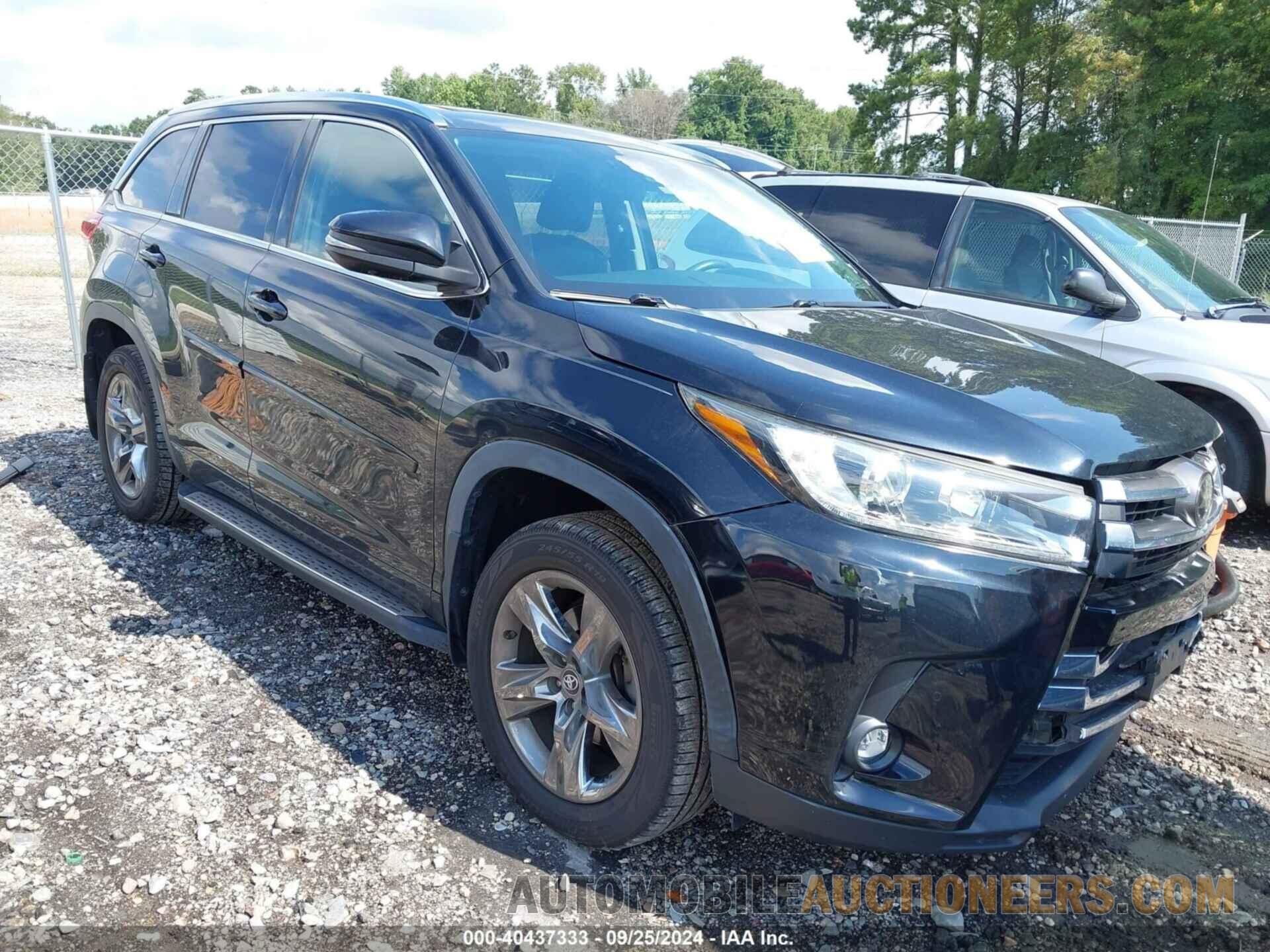 5TDDZRFH1KS993257 TOYOTA HIGHLANDER 2019