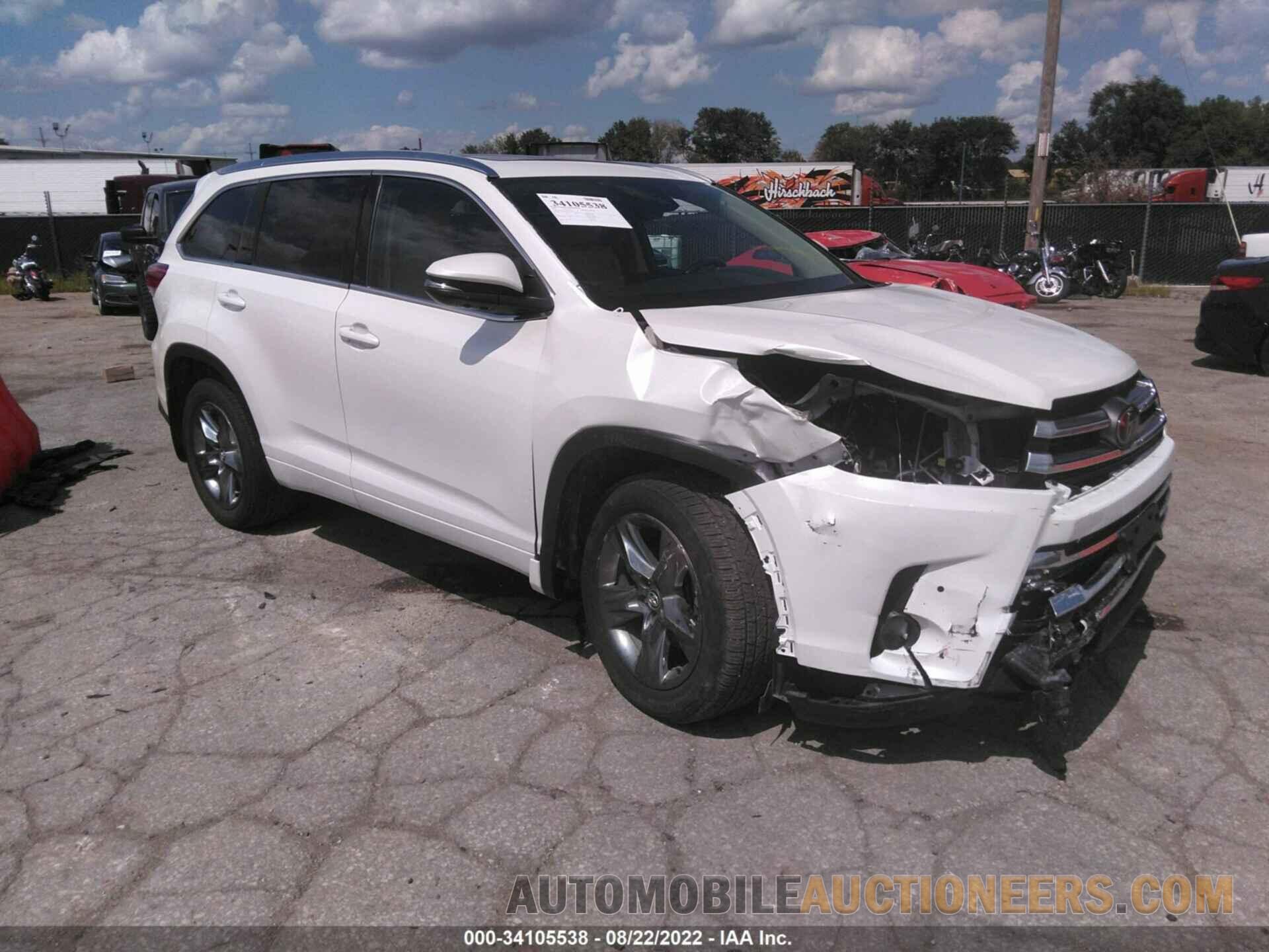 5TDDZRFH2HS358556 TOYOTA HIGHLANDER 2017