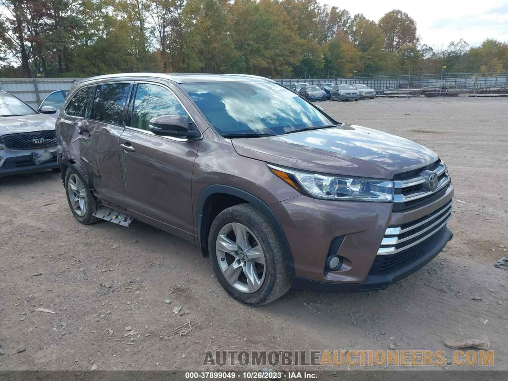 5TDDZRFH2HS372649 TOYOTA HIGHLANDER 2017