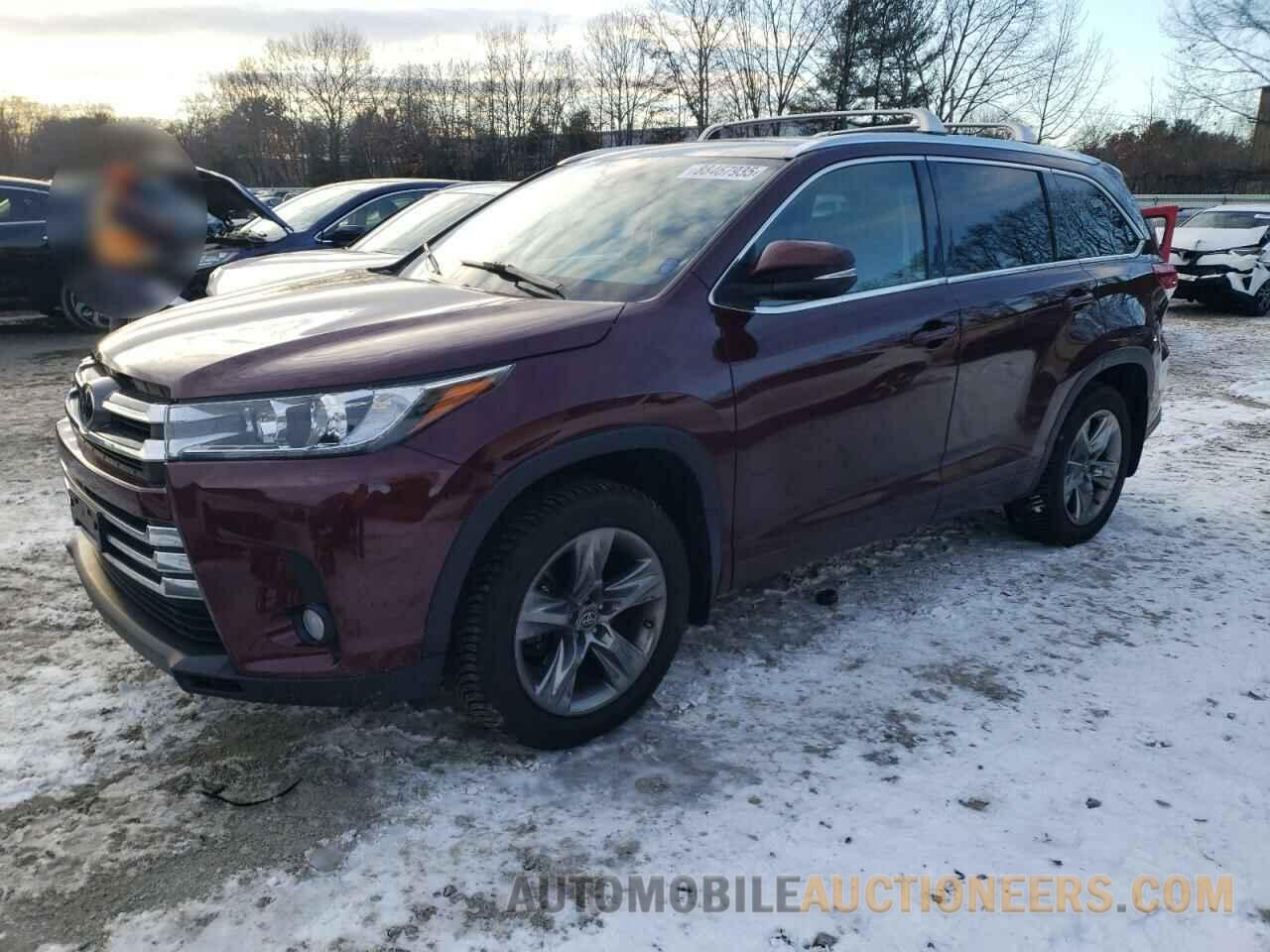 5TDDZRFH2HS374367 TOYOTA HIGHLANDER 2017