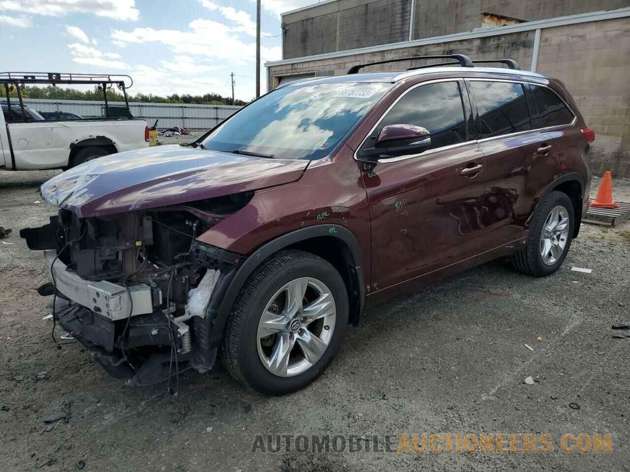 5TDDZRFH2HS375633 TOYOTA HIGHLANDER 2017