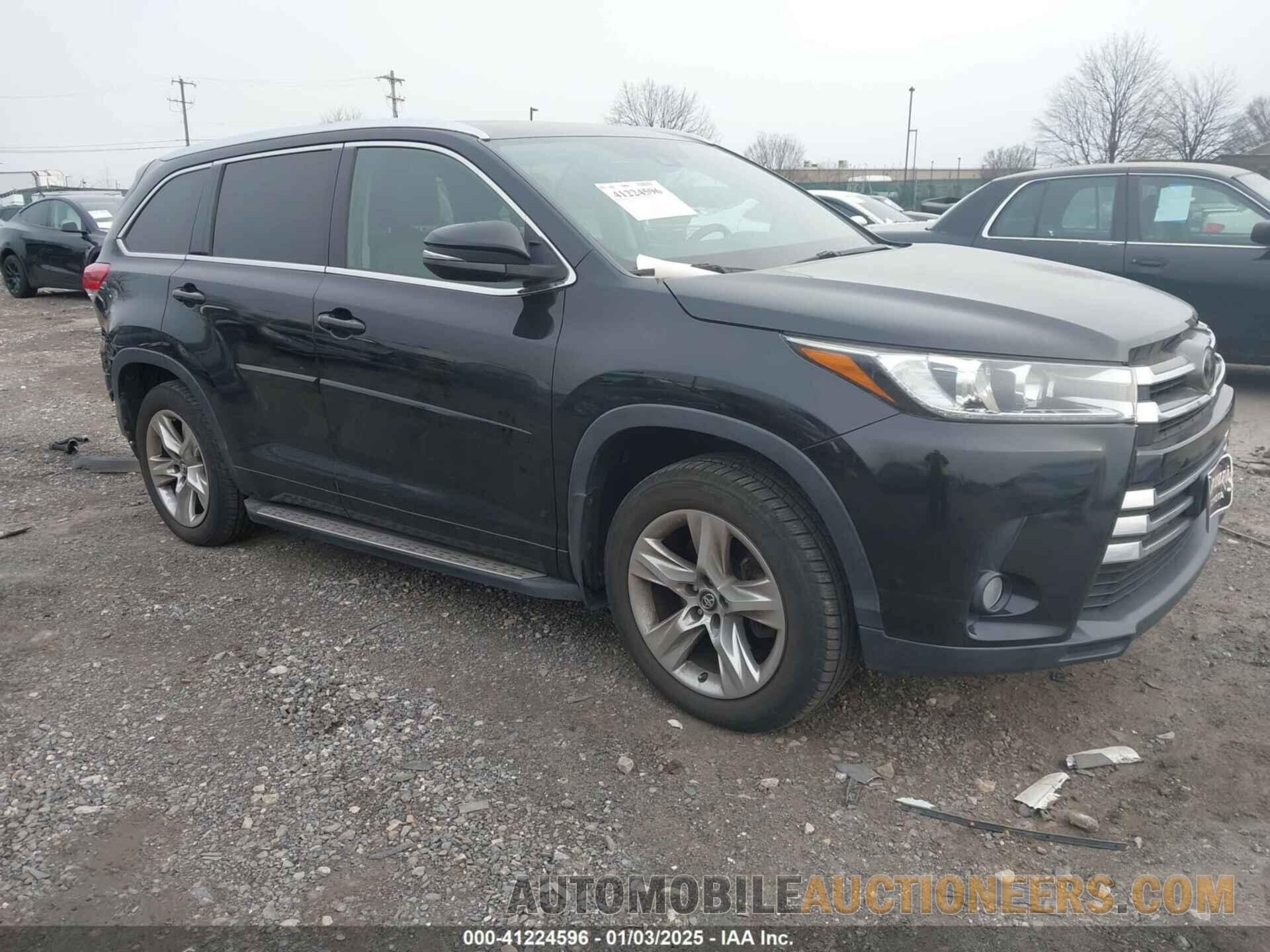 5TDDZRFH2HS376104 TOYOTA HIGHLANDER 2017