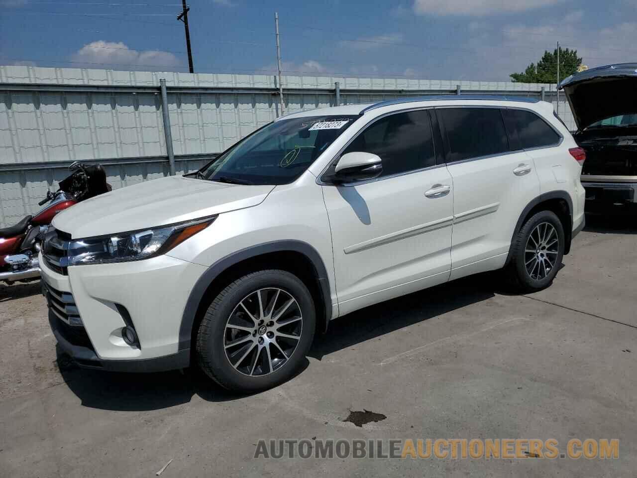 5TDDZRFH2HS431439 TOYOTA HIGHLANDER 2017