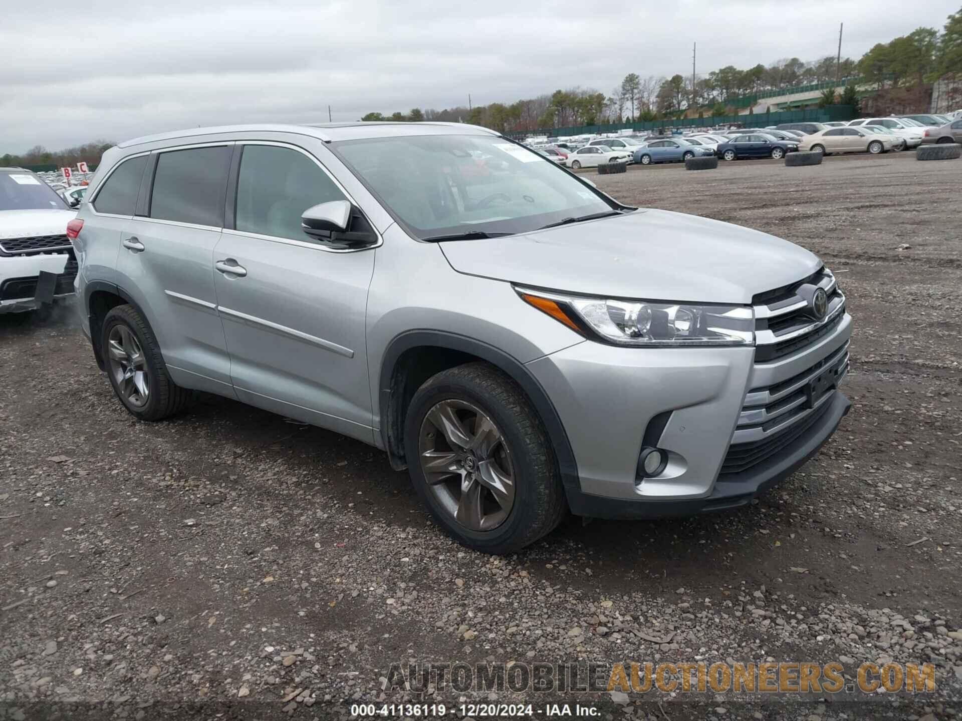 5TDDZRFH2HS432249 TOYOTA HIGHLANDER 2017