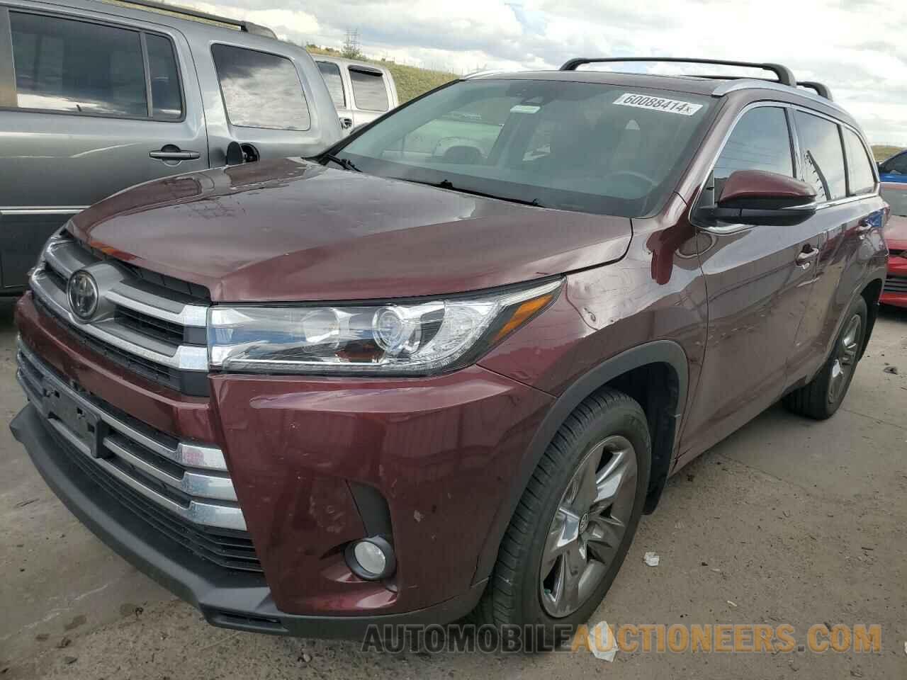 5TDDZRFH2HS446880 TOYOTA HIGHLANDER 2017