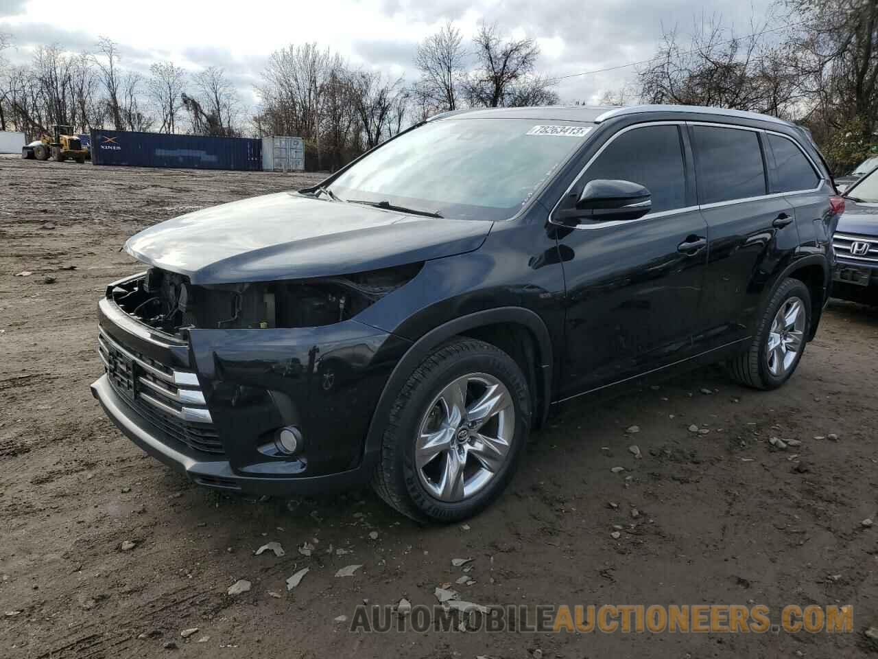 5TDDZRFH2HS479362 TOYOTA HIGHLANDER 2017