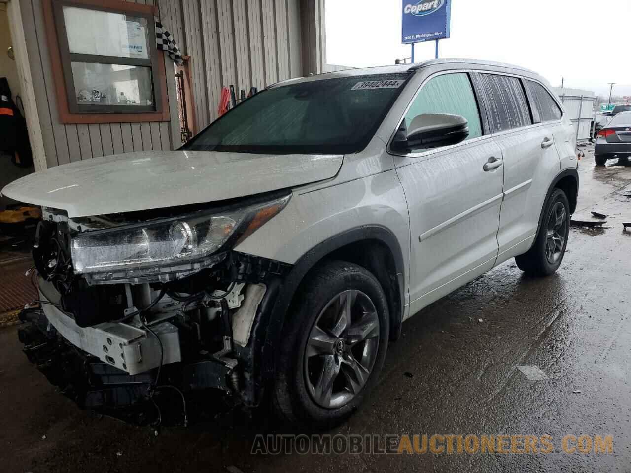 5TDDZRFH2JS485586 TOYOTA HIGHLANDER 2018