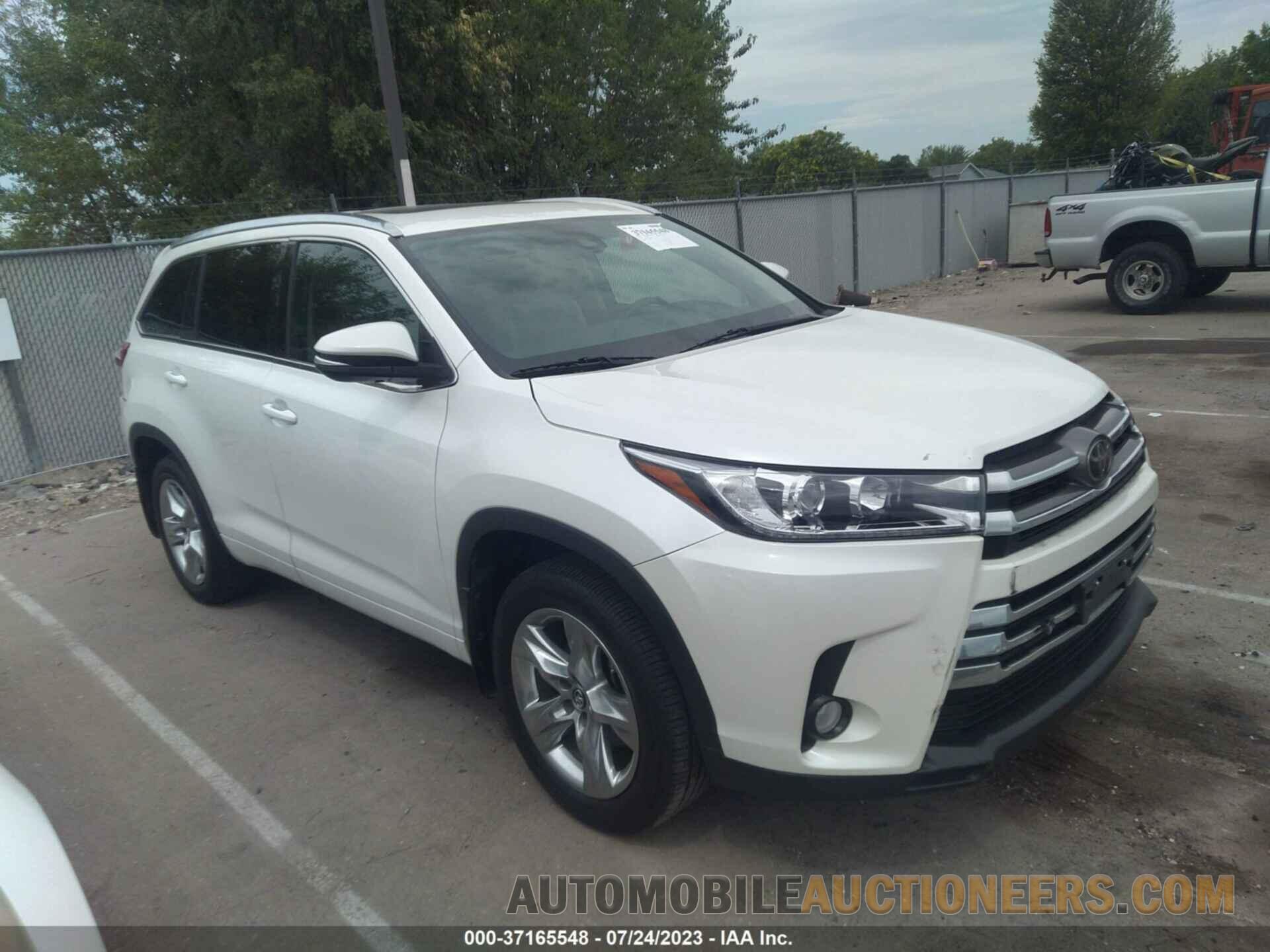 5TDDZRFH2JS809104 TOYOTA HIGHLANDER 2018